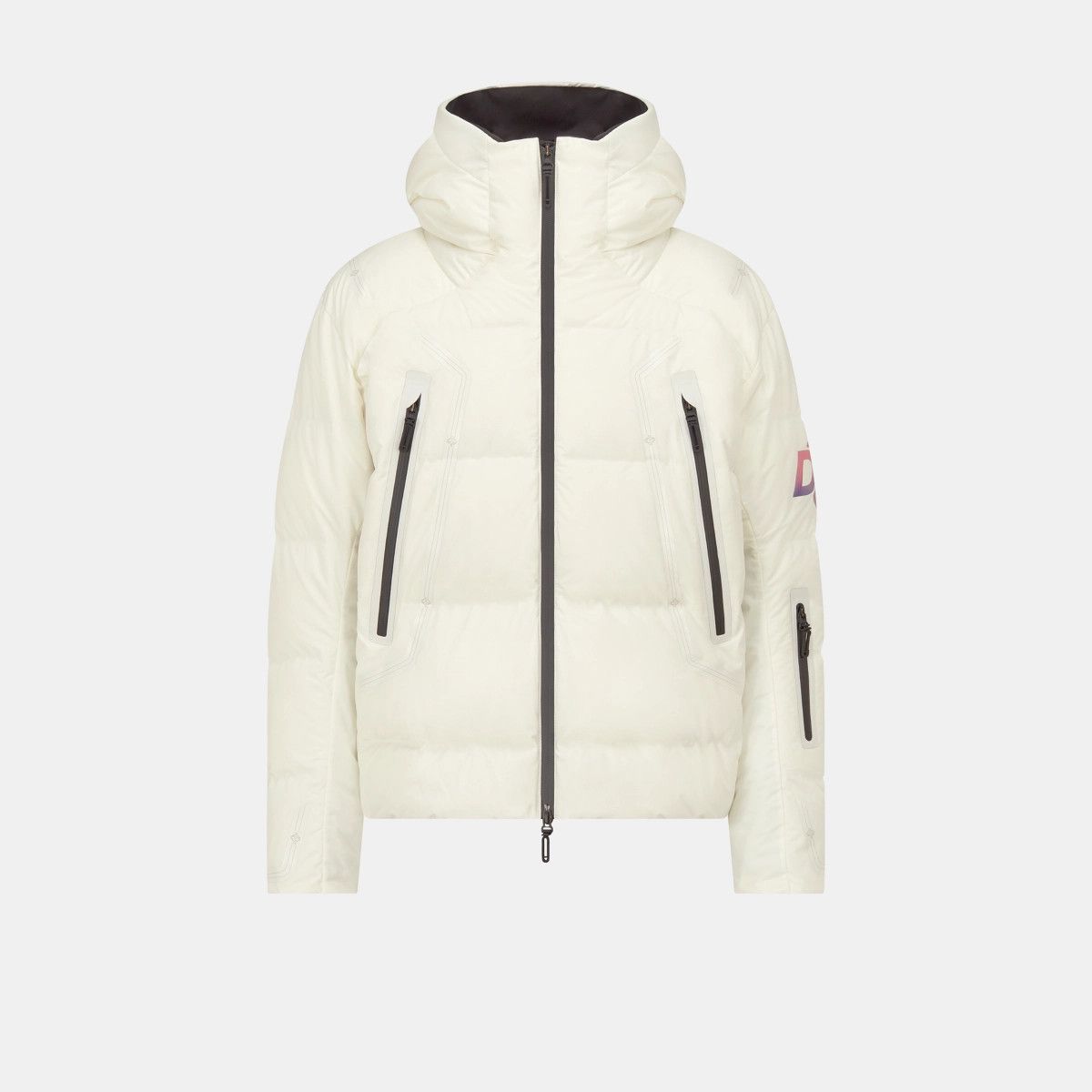 o1bcso1str1224 Hooded Down Jacketin White