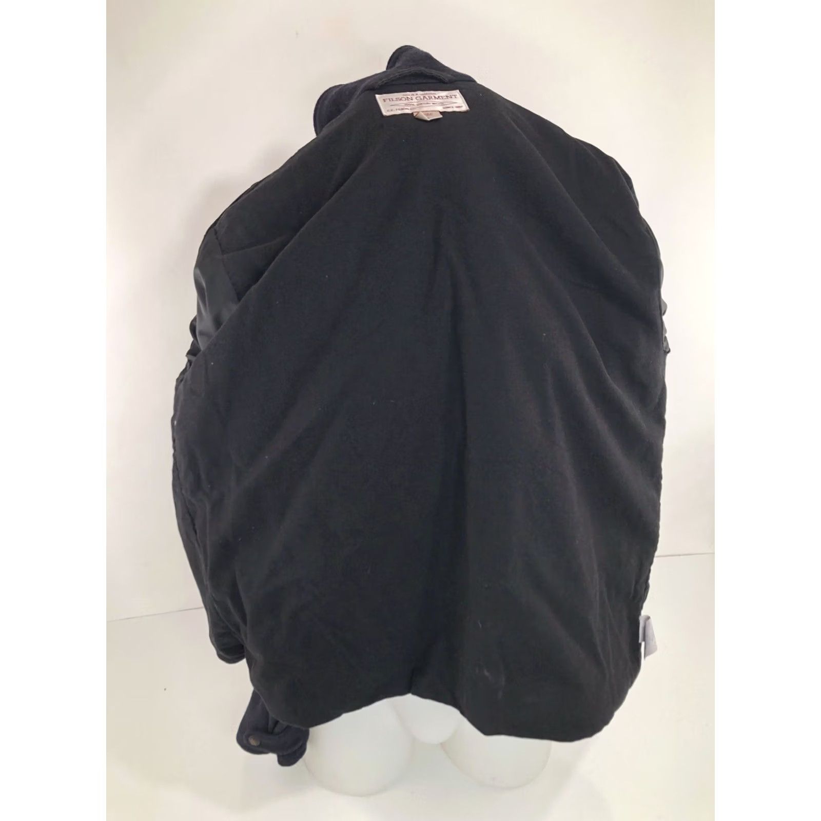 Filson Filson Jacket / Men's Wool Outer Shell M Black DSG Elephant Safari Rare C.C. Dallas Club DSC Virgin Wool M/L Jacket Size US L / EU 52-54 / 3 - 6 Thumbnail