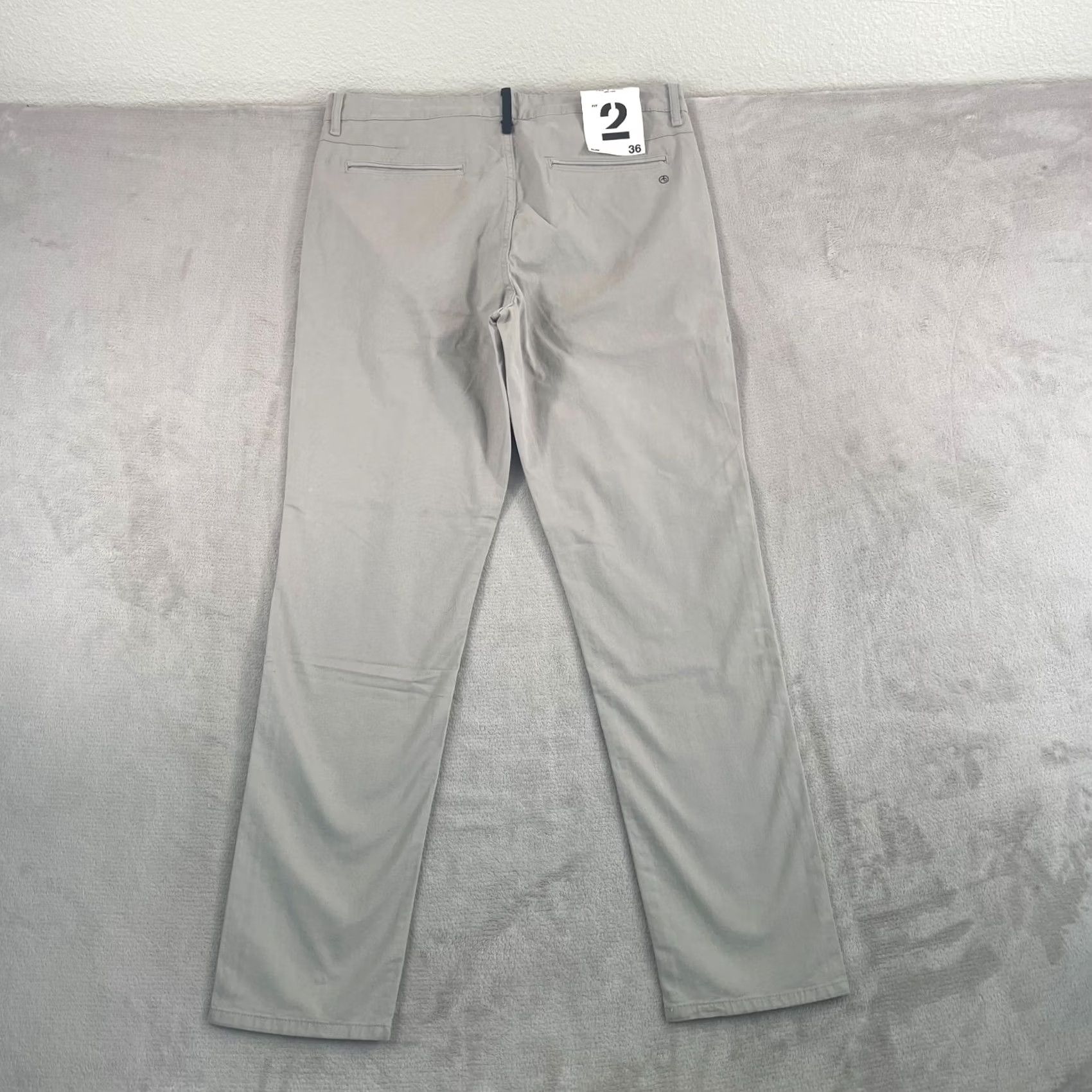 Rag & Bone VINTAGE Rag & Bone NY Fit 2 Chino Pants Mens 36x32 Fog Grey Slim Size US 36 / EU 52 - 7 Thumbnail