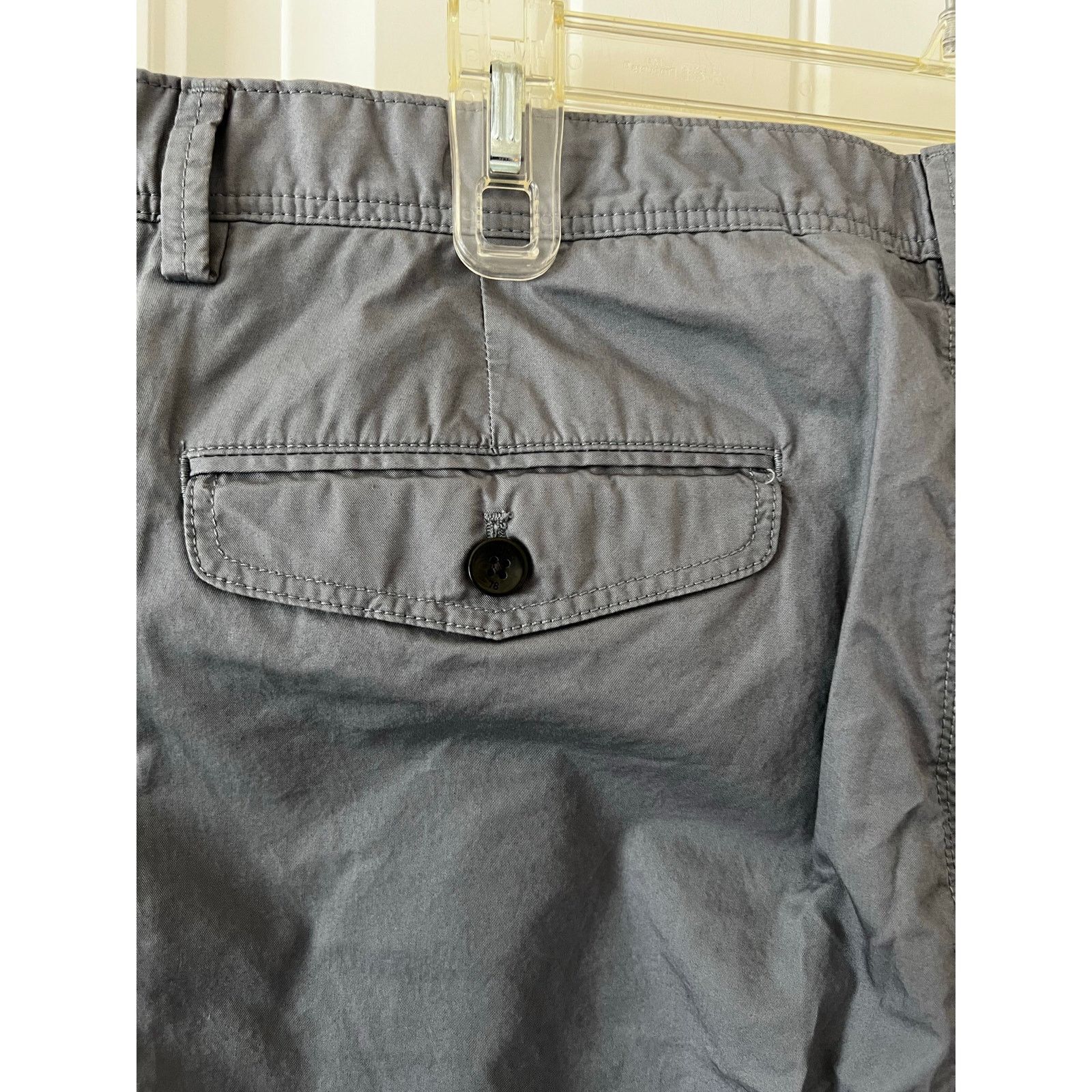 Banana Republic Men’s 38X32 Flat Front Aiden Chino Pants classic slim fit Size US 38 / EU 54 - 9 Thumbnail