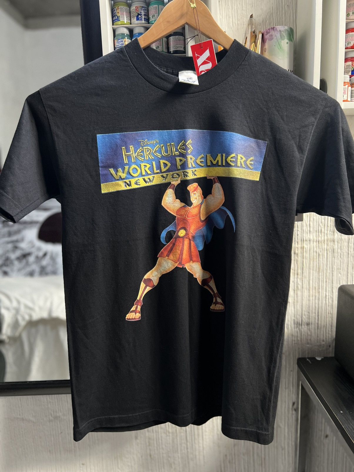 Disney Vintage 1997 Hercules World Premiere Tee Size US L / EU 52-54 / 3 - 2 Thumbnail