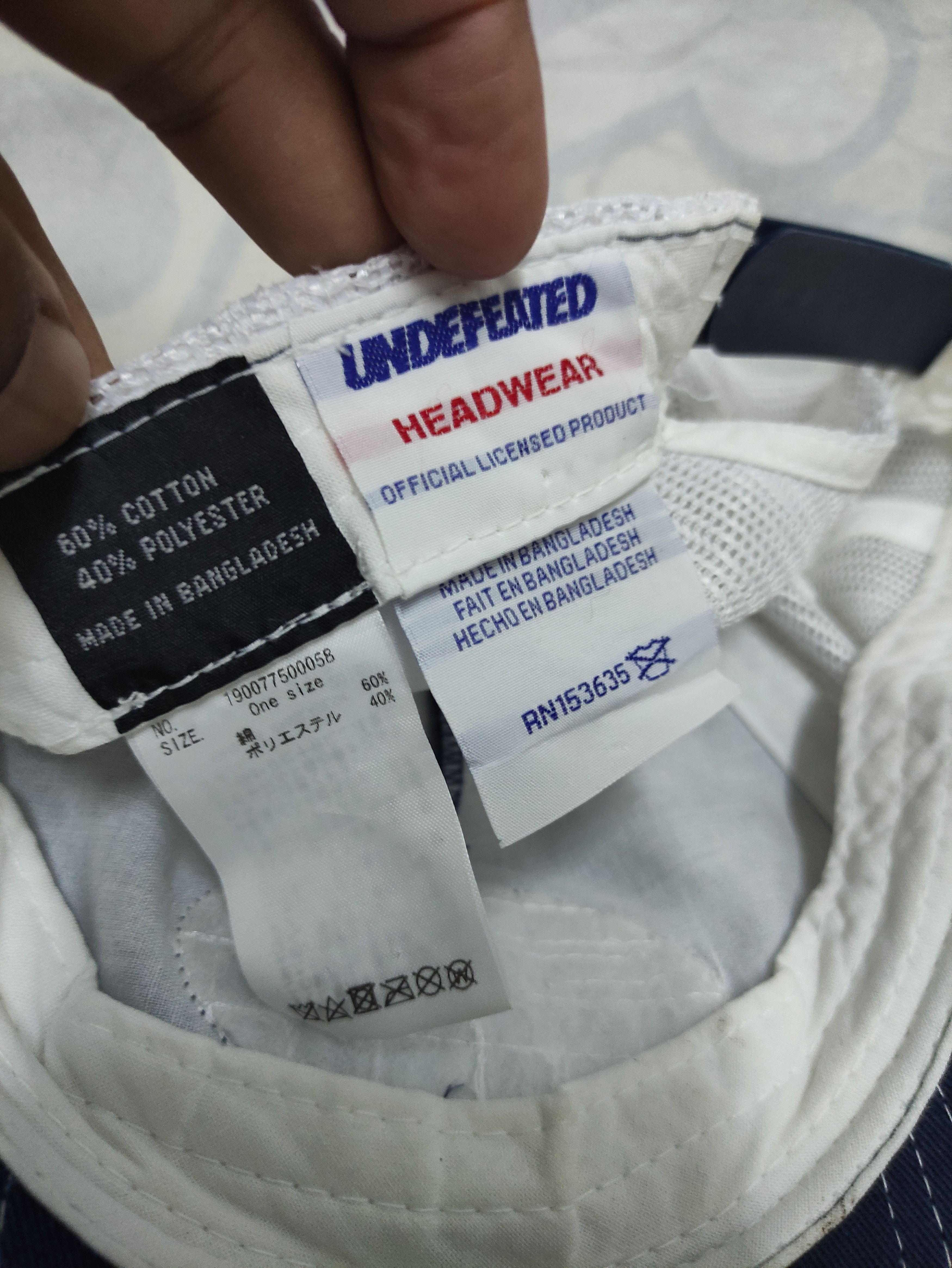 Undefeated UNDEFEATED BIG LOGO PATCHES TRUCKER CAP Size ONE SIZE - 10 Thumbnail