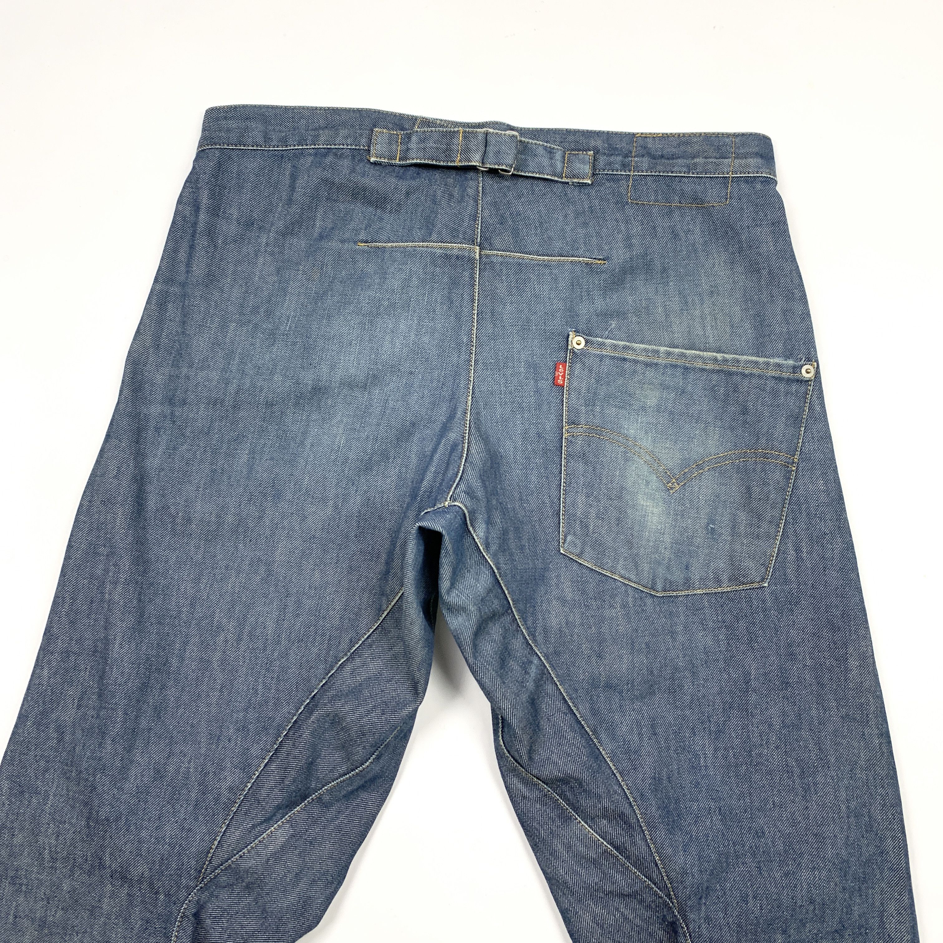 Levi's Engineered 00's Loose Denim Jeans Size US 33 - 6 Thumbnail