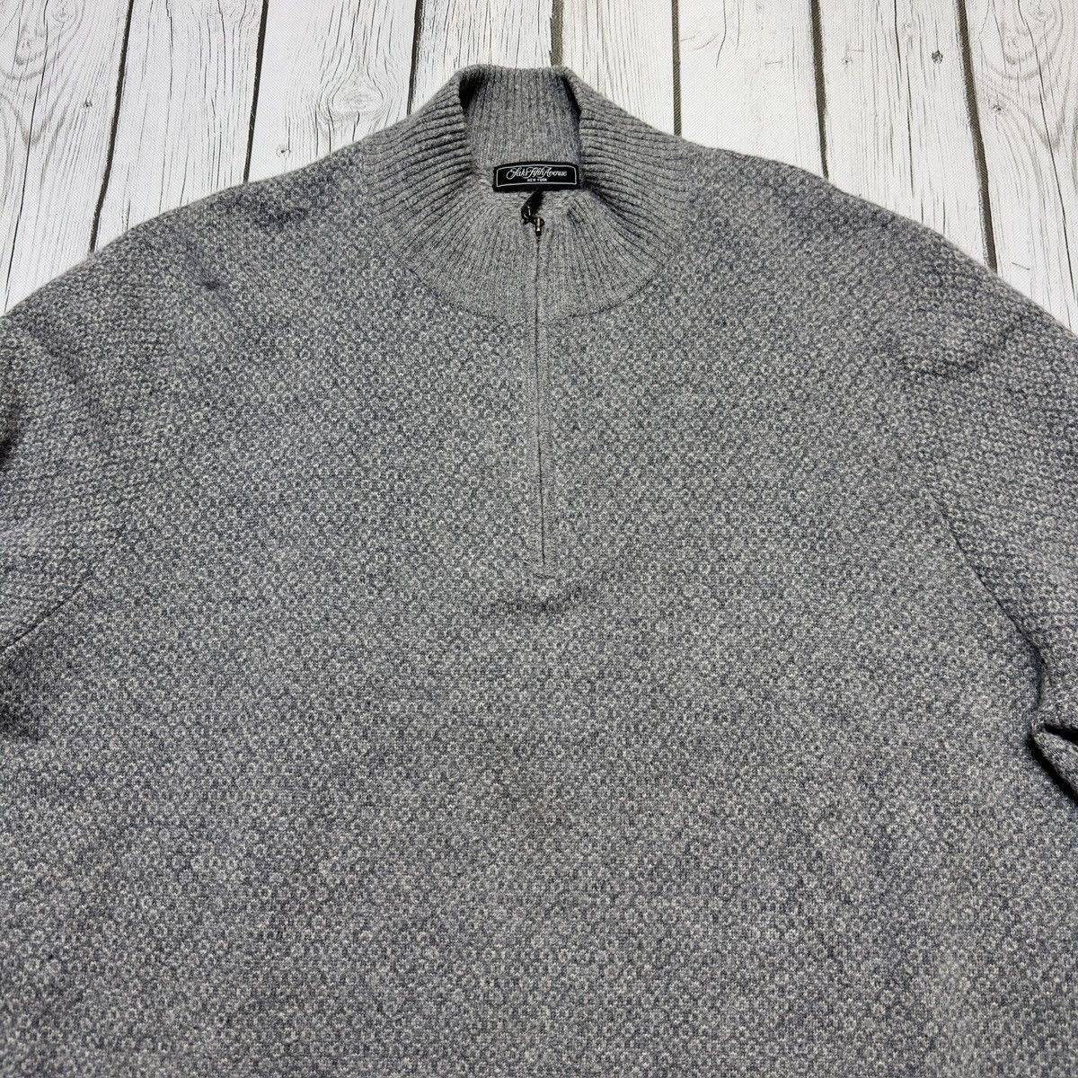 Saks Fifth Avenue Saks Fifth Avenue cashmere sweater Size US XXL / EU 58 / 5 - 3 Thumbnail