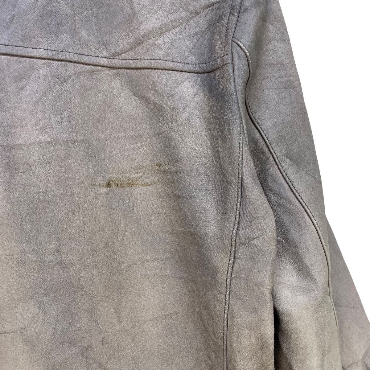 Burberry Vintage Burberrys Black Label Lamb Leather Biker Jacket Size US M / EU 48-50 / 2 - 6 Thumbnail