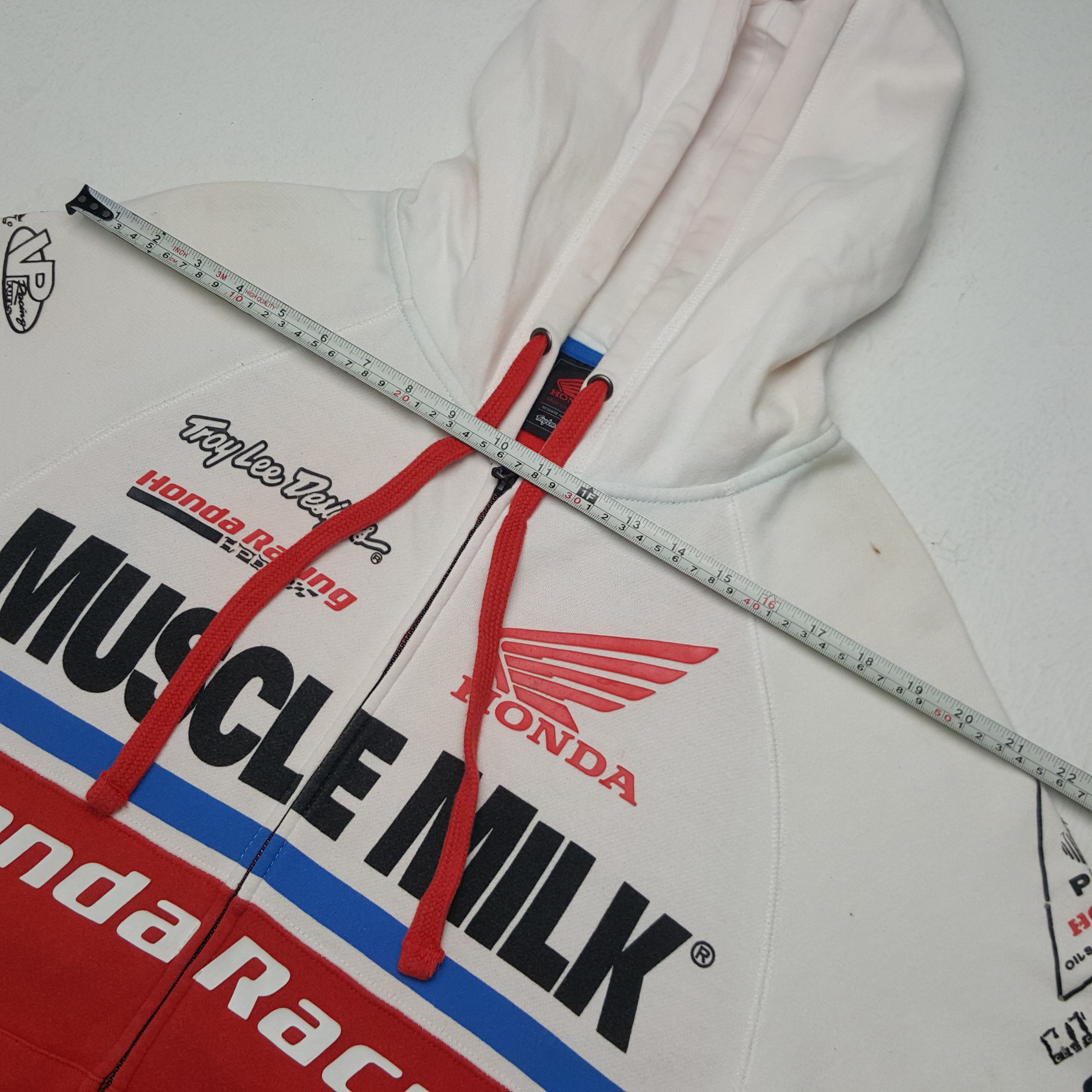 Honda × Vintage Vintage Honda Muscle Milk Racing Team Hoodies Jacket Size US M / EU 48-50 / 2 - 6 Thumbnail