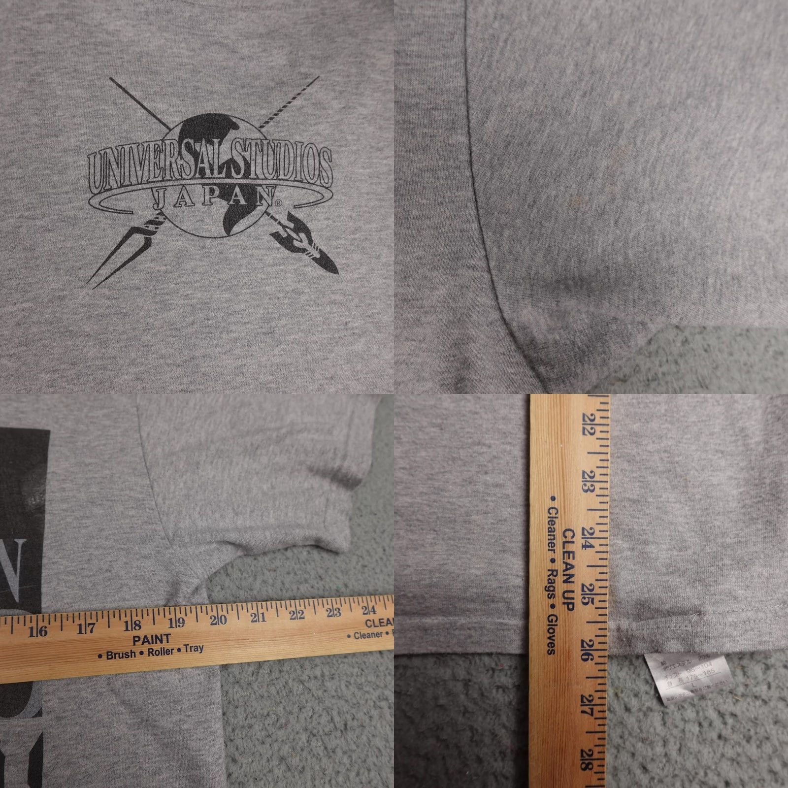 Vintage VINTAGE Universal Studios Japan Evangelion 4D Shirt Mens Large Gray Anime Tee Size US L / EU 52-54 / 3 - 10 Thumbnail