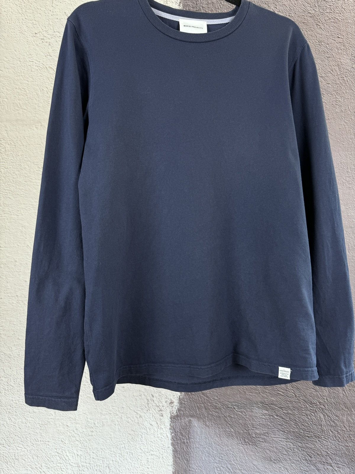 Norse Projects Norse Projects blue navy Niels standard ls tee shirt Size US M / EU 48-50 / 2 - 8 Thumbnail