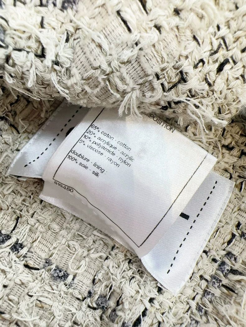 Chanel Chanel Tweed Plaid Blazer from Seoul Collection Size S / US 4 / IT 40 - 7 Thumbnail