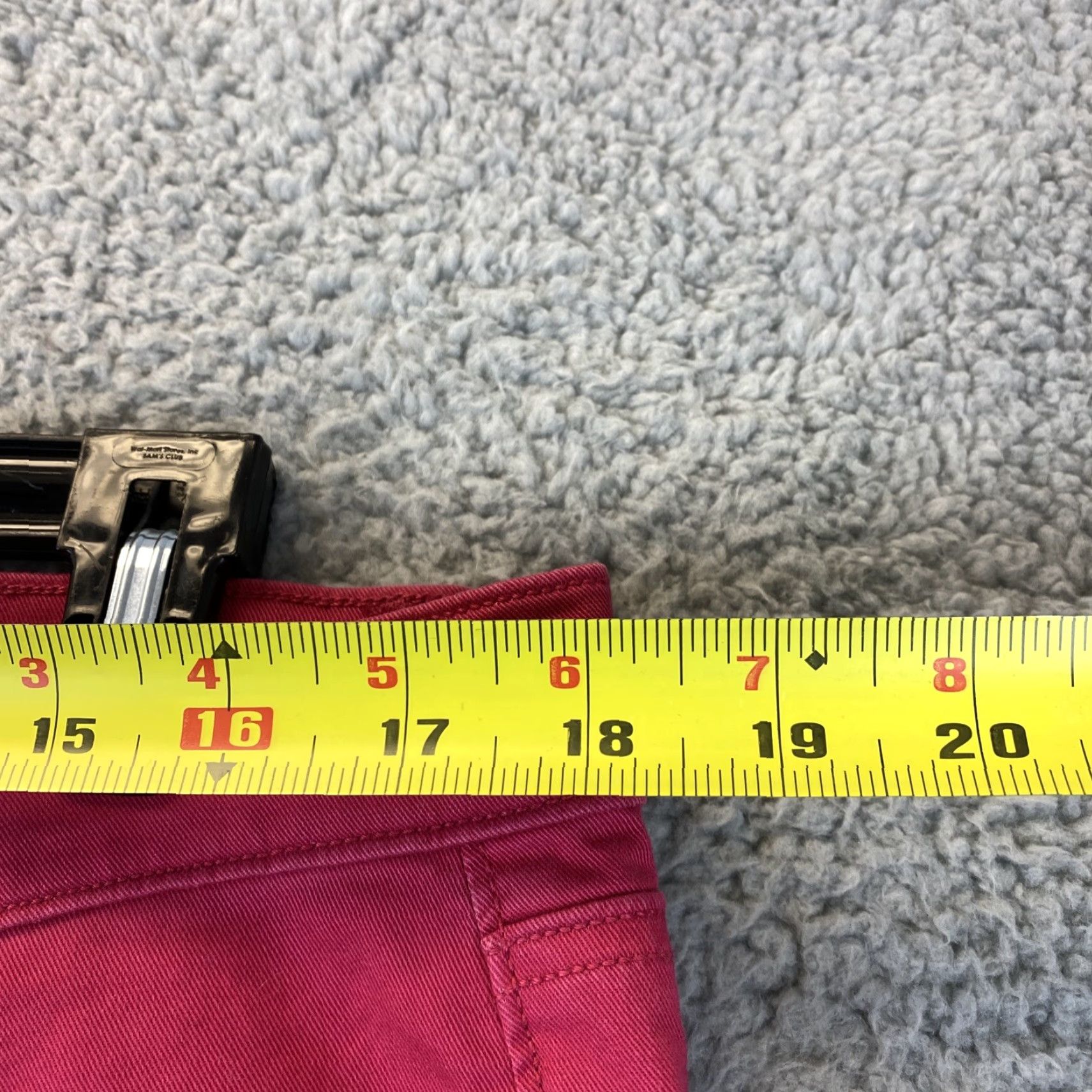 Ann Taylor Ann Taylor Loft Jeans Women Sz 32/14 Modern Straight Fit Stretch Denim Hot Pink 90s Style Size 24" / US 00 / IT 34 - 6 Thumbnail