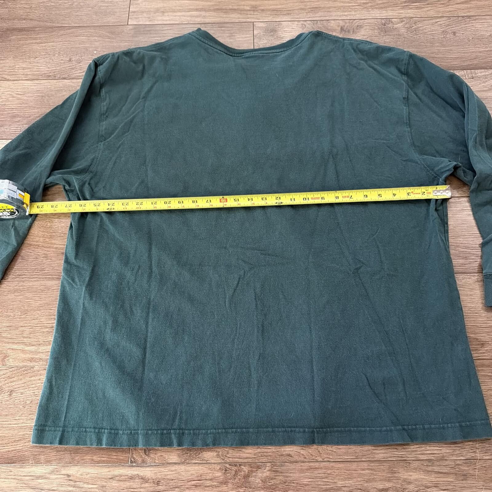 Carhartt Carhartt Green Long Sleeve Henley Pocket Shirt Vintage Y2K Size US XXL / EU 58 / 5 - 5 Thumbnail