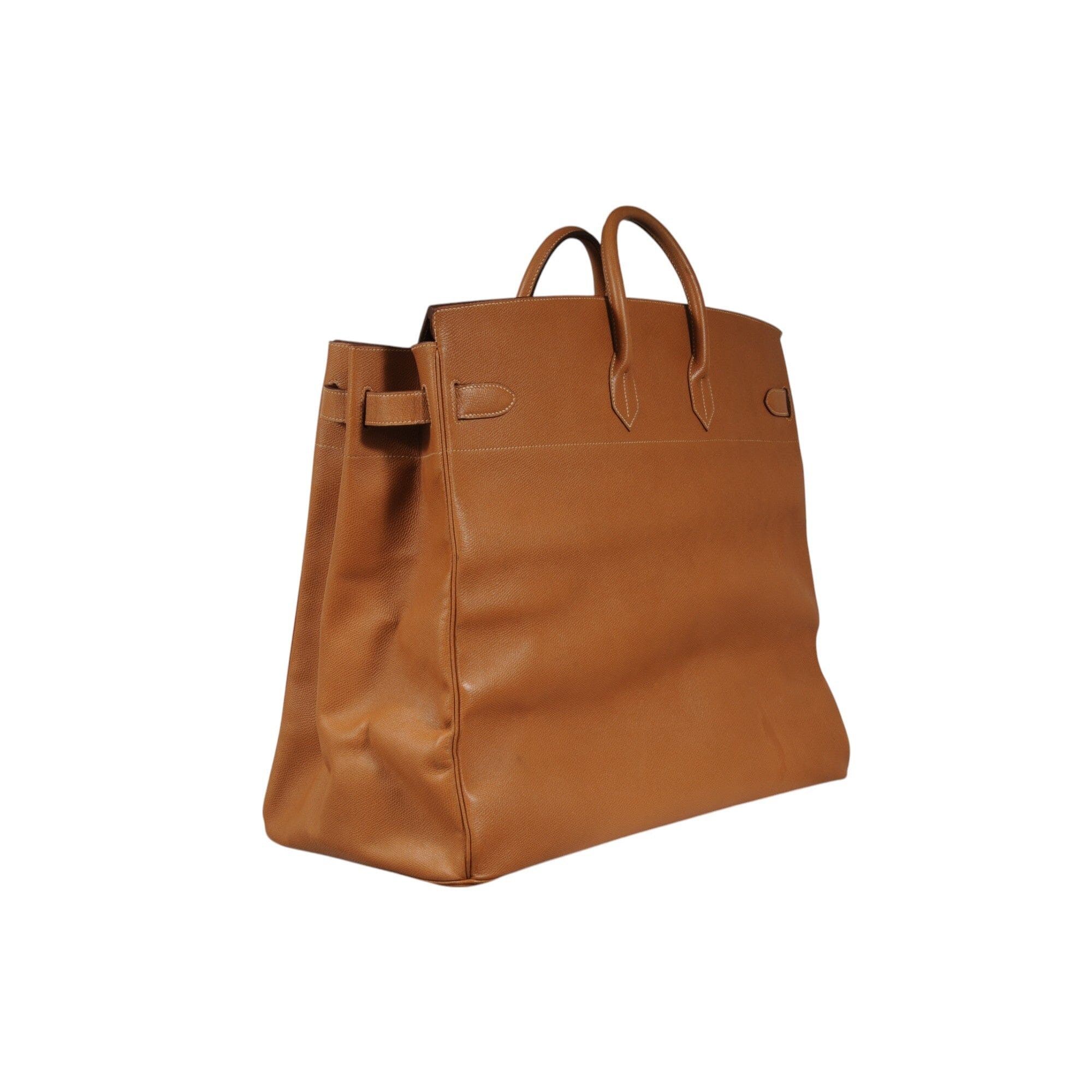 Hermes VTG 1980's Haut à Courroies Hac 55 Birkin Veau Courchevel Size ONE SIZE - 6 Thumbnail