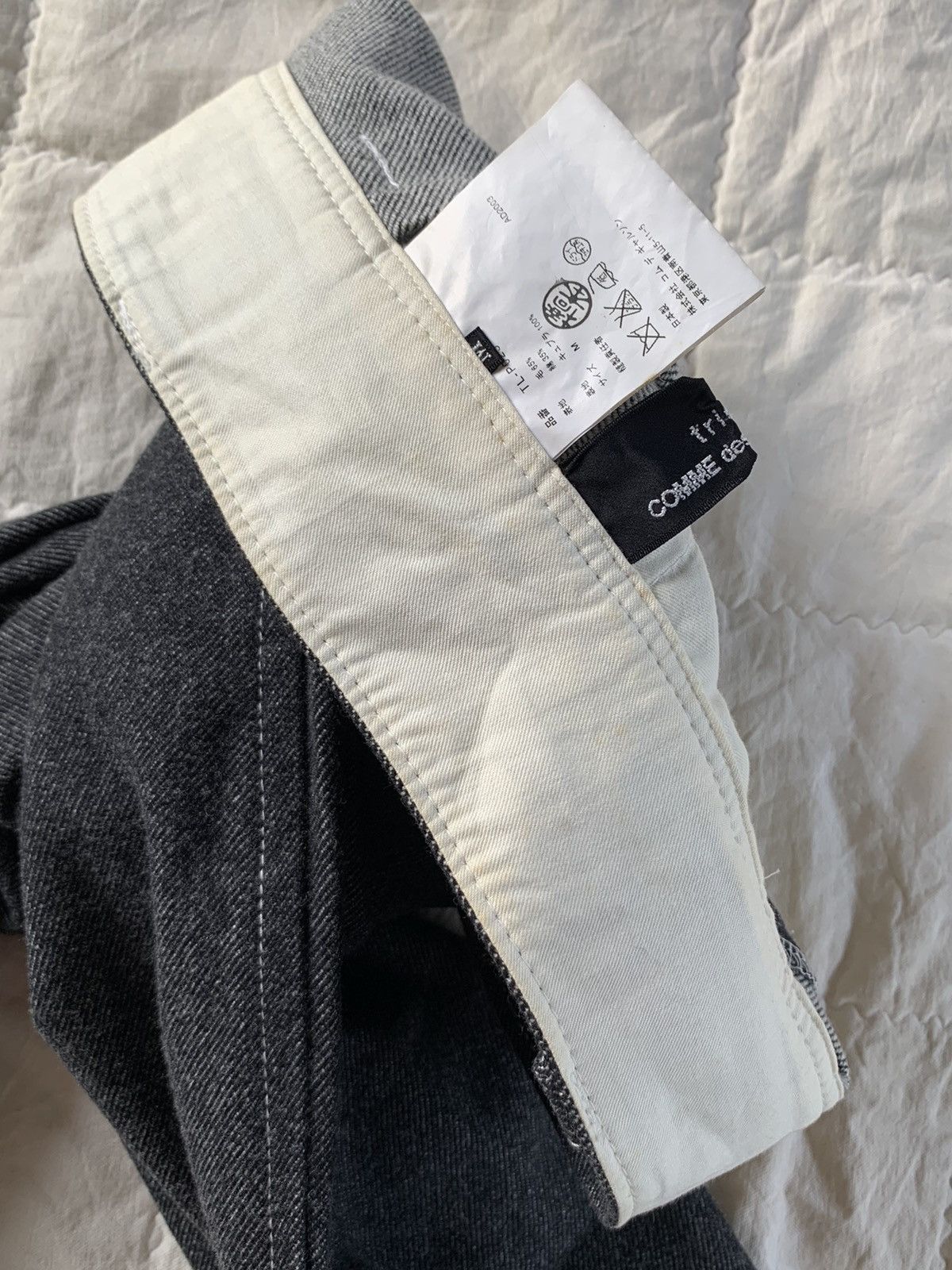 Comme des Garcons AD2003 Tricot Comme des Garcons Wide Trouser Size 30" / US 8 / IT 44 - 11 Thumbnail