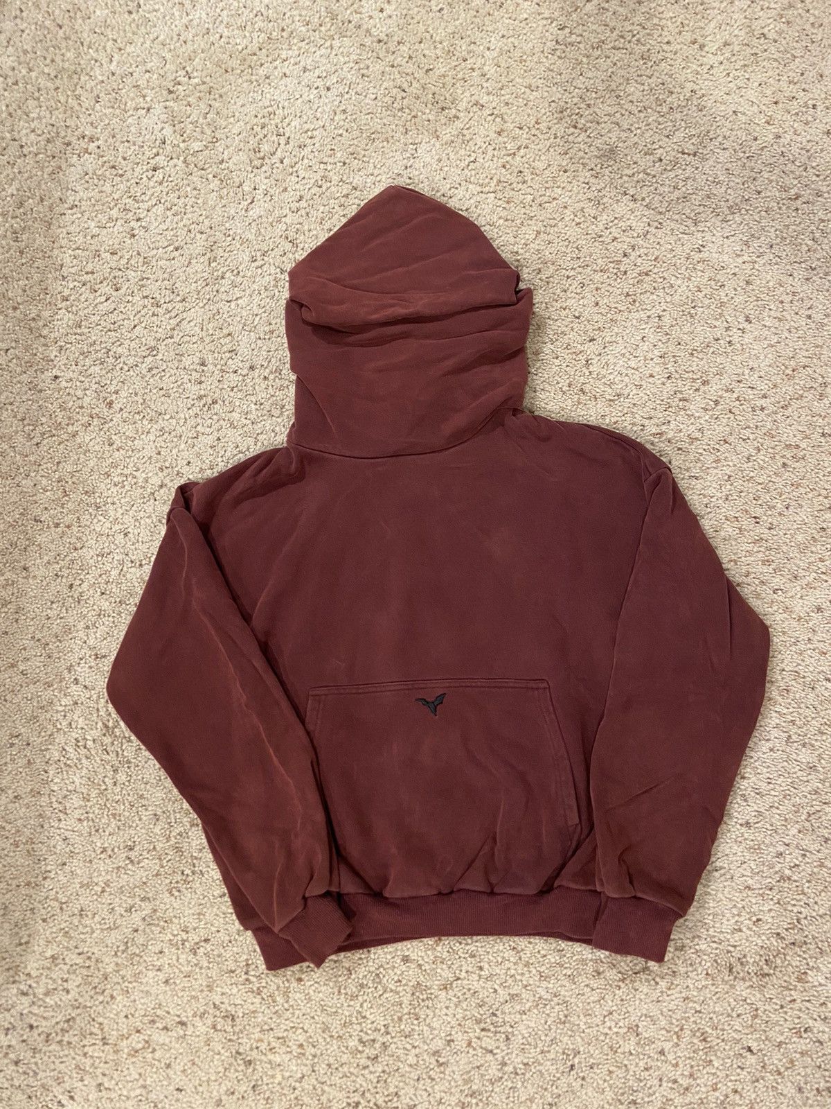 Ditch Masked Hoodie (Maroon)