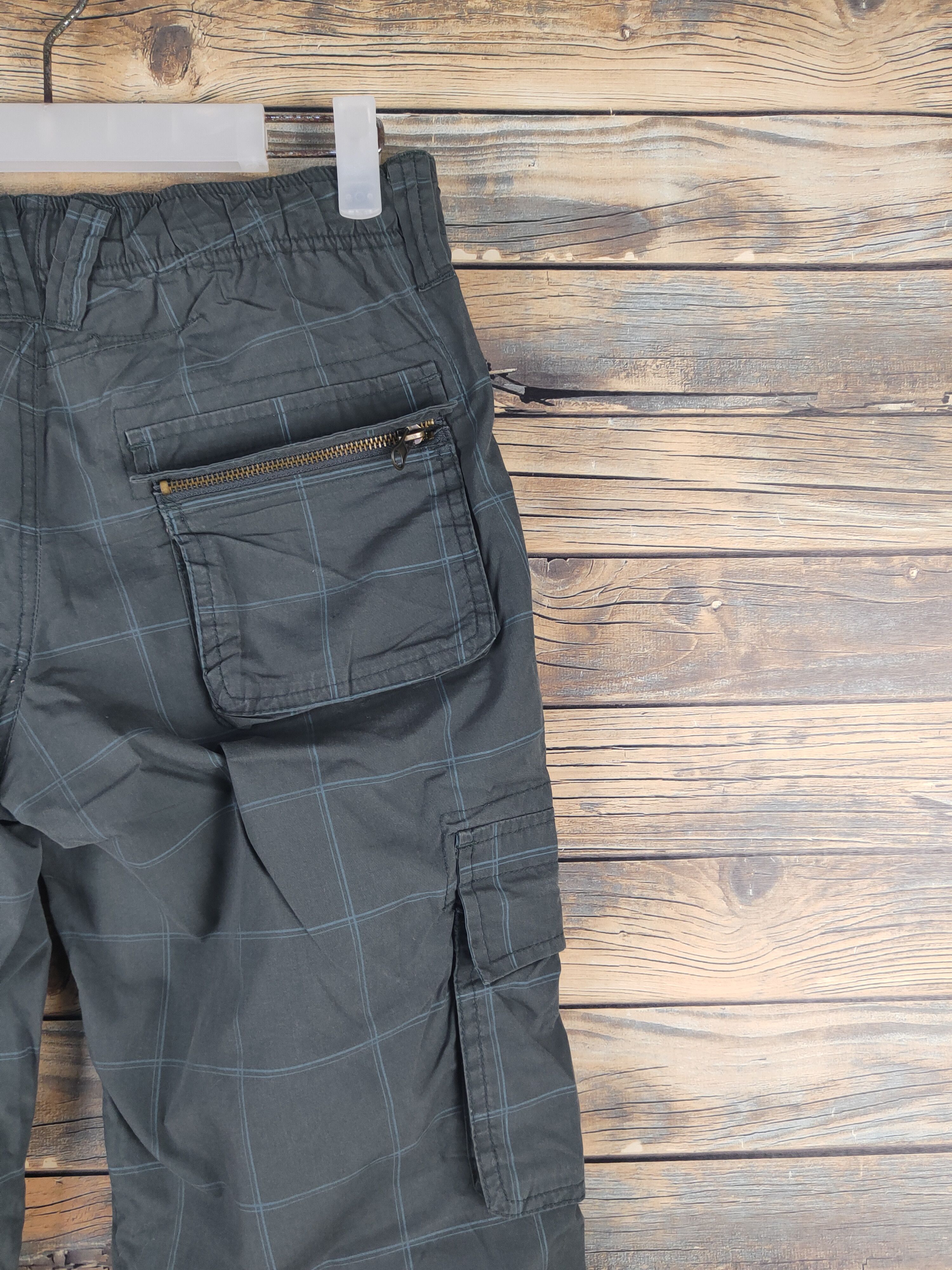 Japanese Brand DL Piko Olive Multipocket Cargo Sweatpants #1585 Size US 28 / EU 44 - 11 Thumbnail