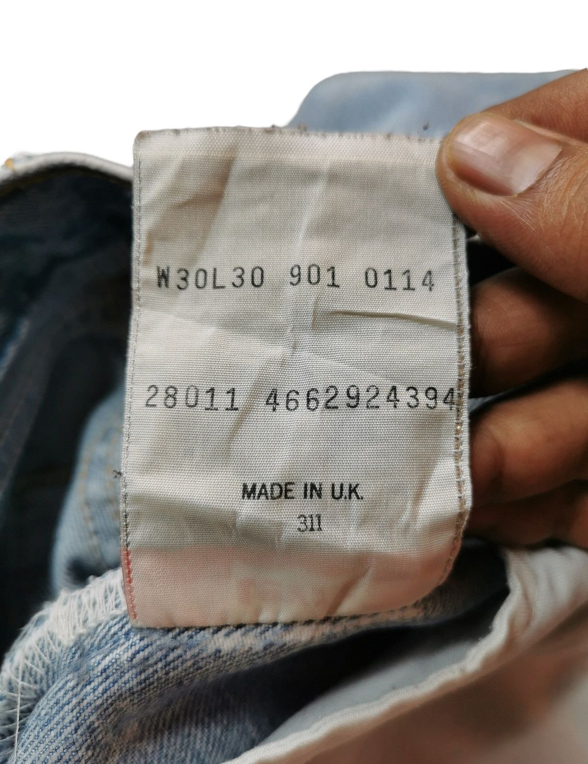 Levi's 90s Vintage Levis Jeans Size 27" / US 4 / IT 40 - 4 Thumbnail