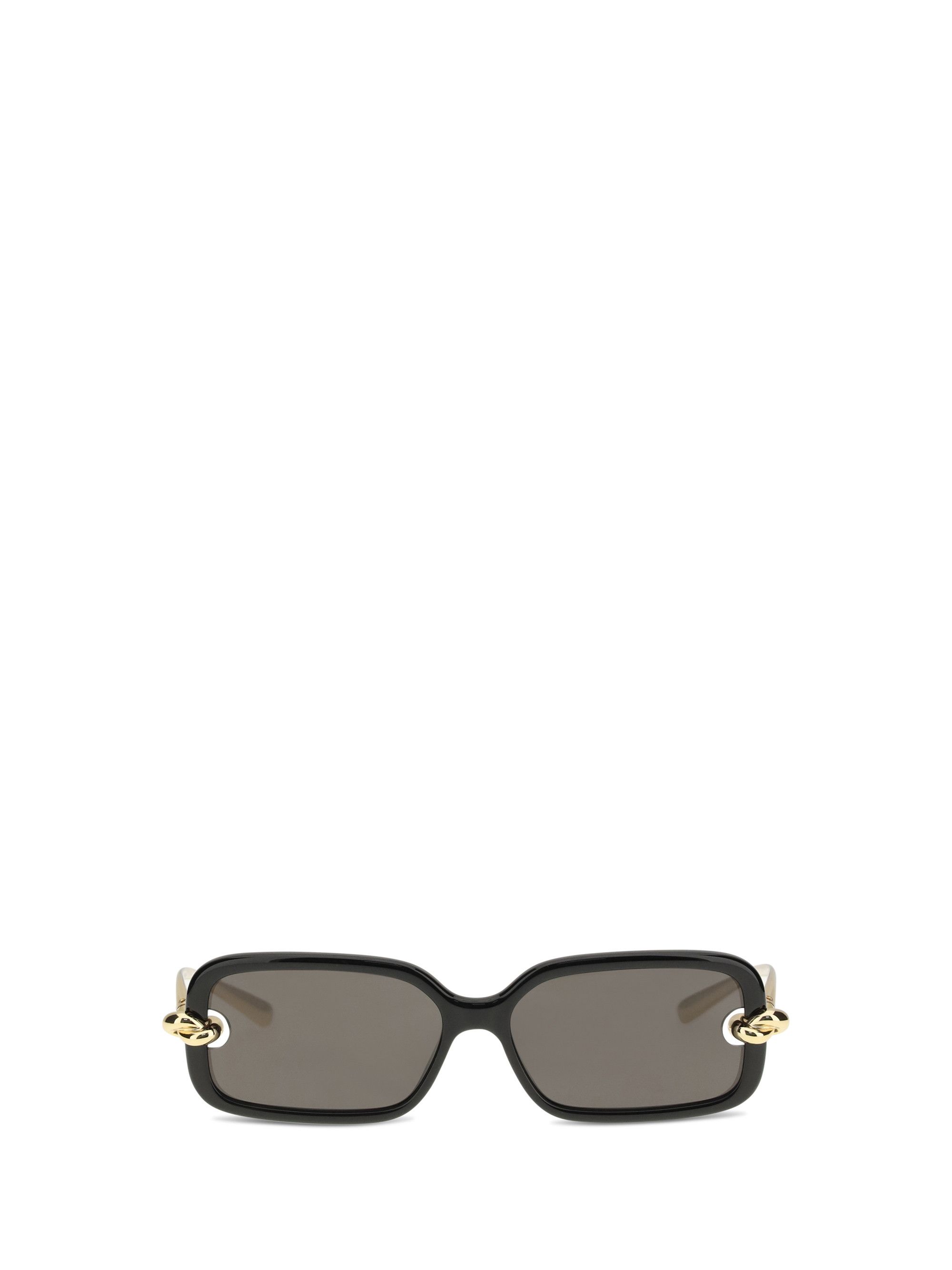 Bottega Veneta Knot rectangular Sunglasses Size ONE SIZE - 1 Thumbnail