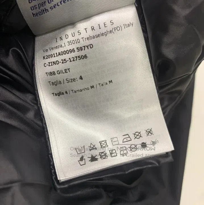 Moncler Moncler Tibb Series Lightweight Down Vest. Size US S / EU 44-46 / 1 - 2 Thumbnail