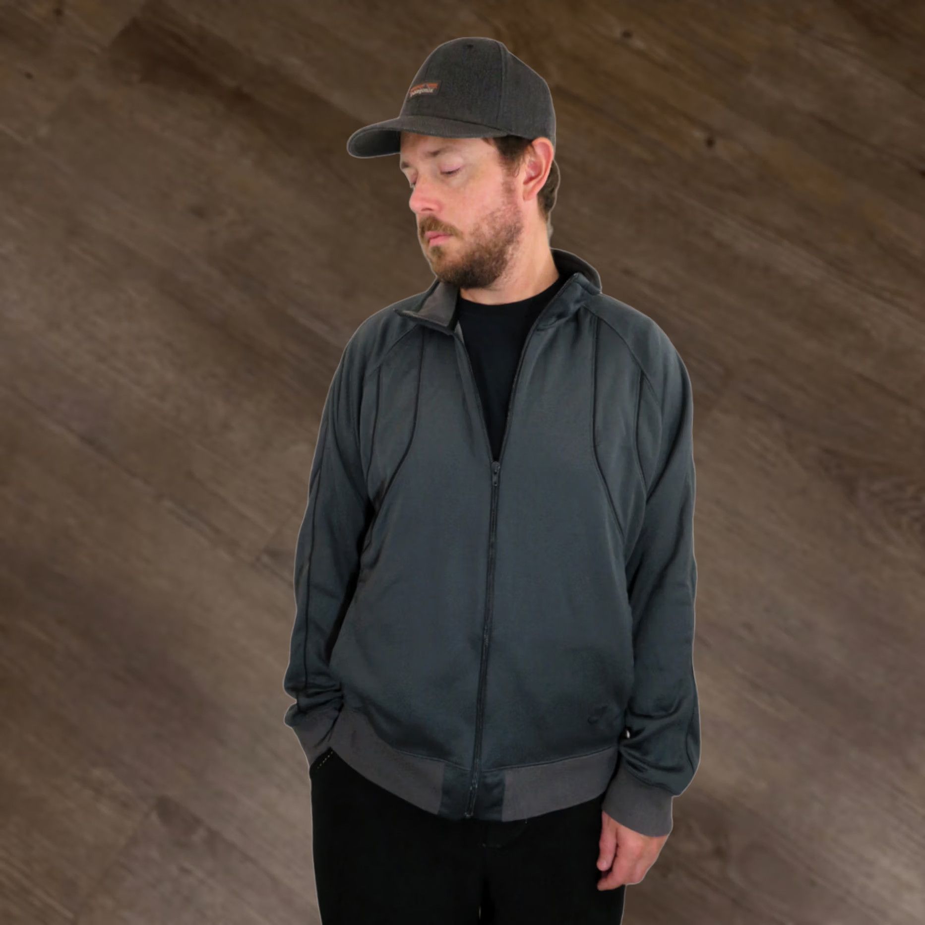 Nike Vintage 90s Nike Nylon Light Zip Track Jacket Windbreaker 