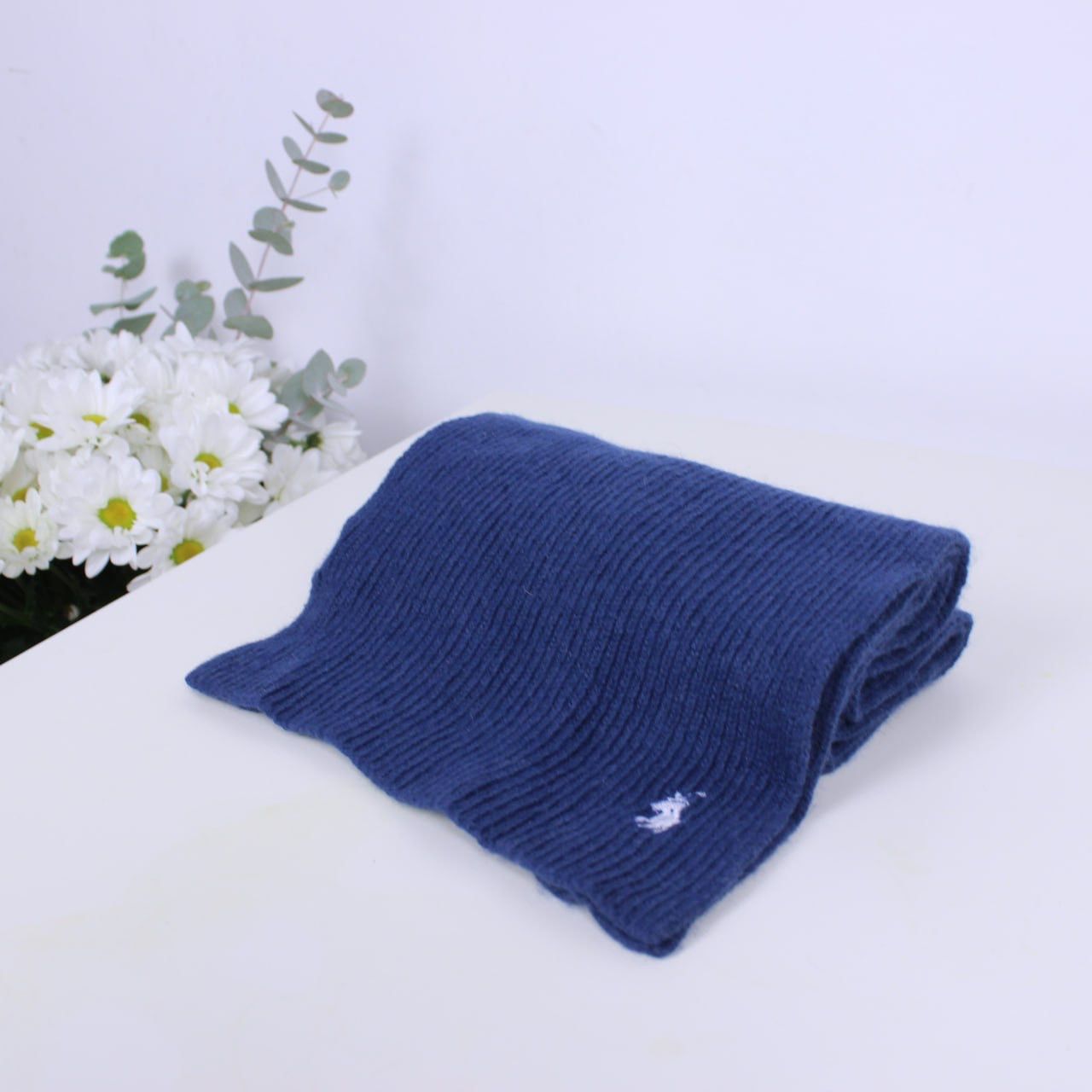 Polo Ralph Lauren Vintage Polo Ralph Lauren Merino Wool Scarf Size ONE SIZE - 1 Thumbnail