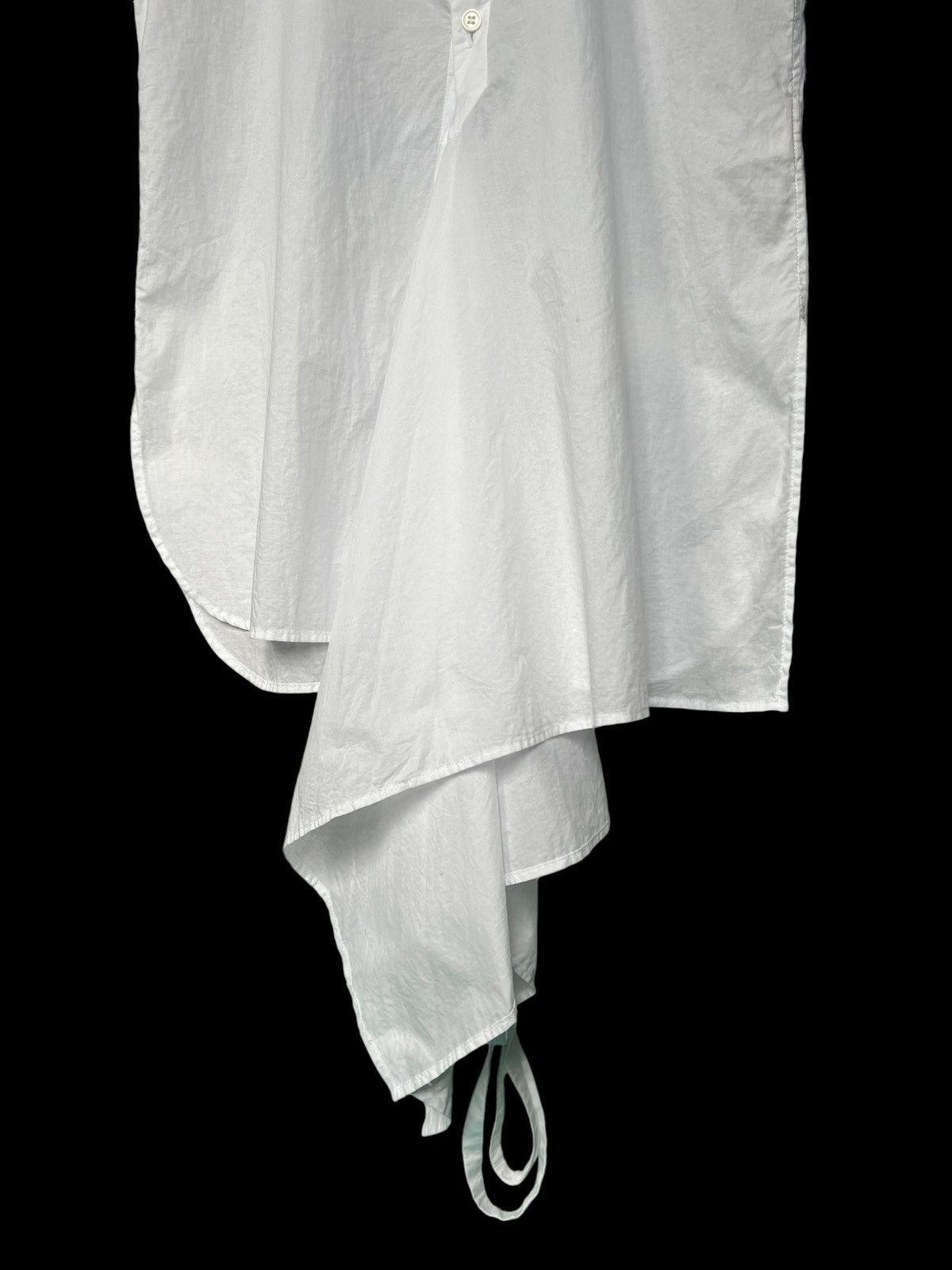 Yohji Yamamoto Archive 1990 Y’s Runaway Asymmetrical Button Shirt Size US M / EU 48-50 / 2 - 3 Thumbnail