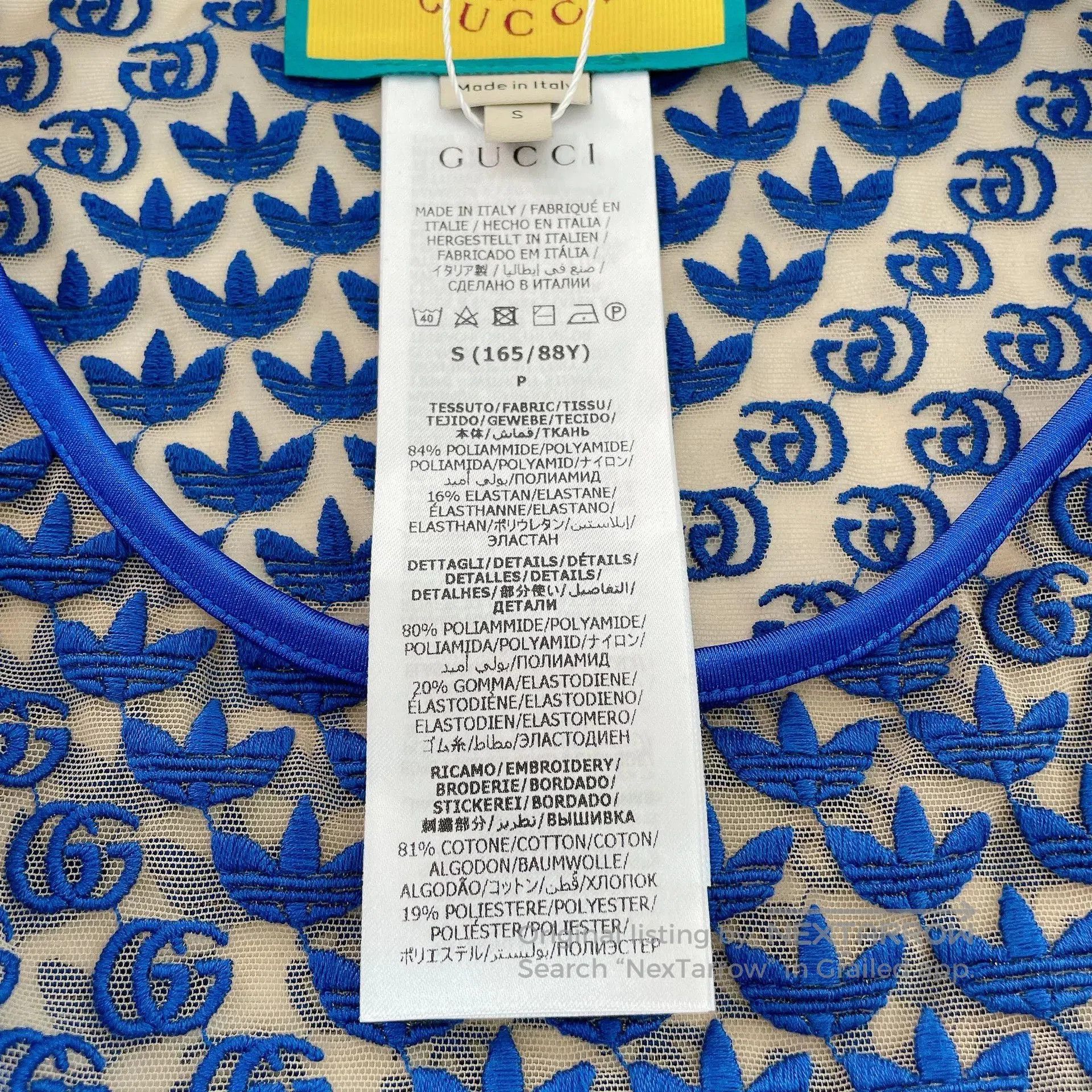 Gucci Gucci Blue Sleeveless Top S. Size S / US 4 / IT 40 - 6 Thumbnail