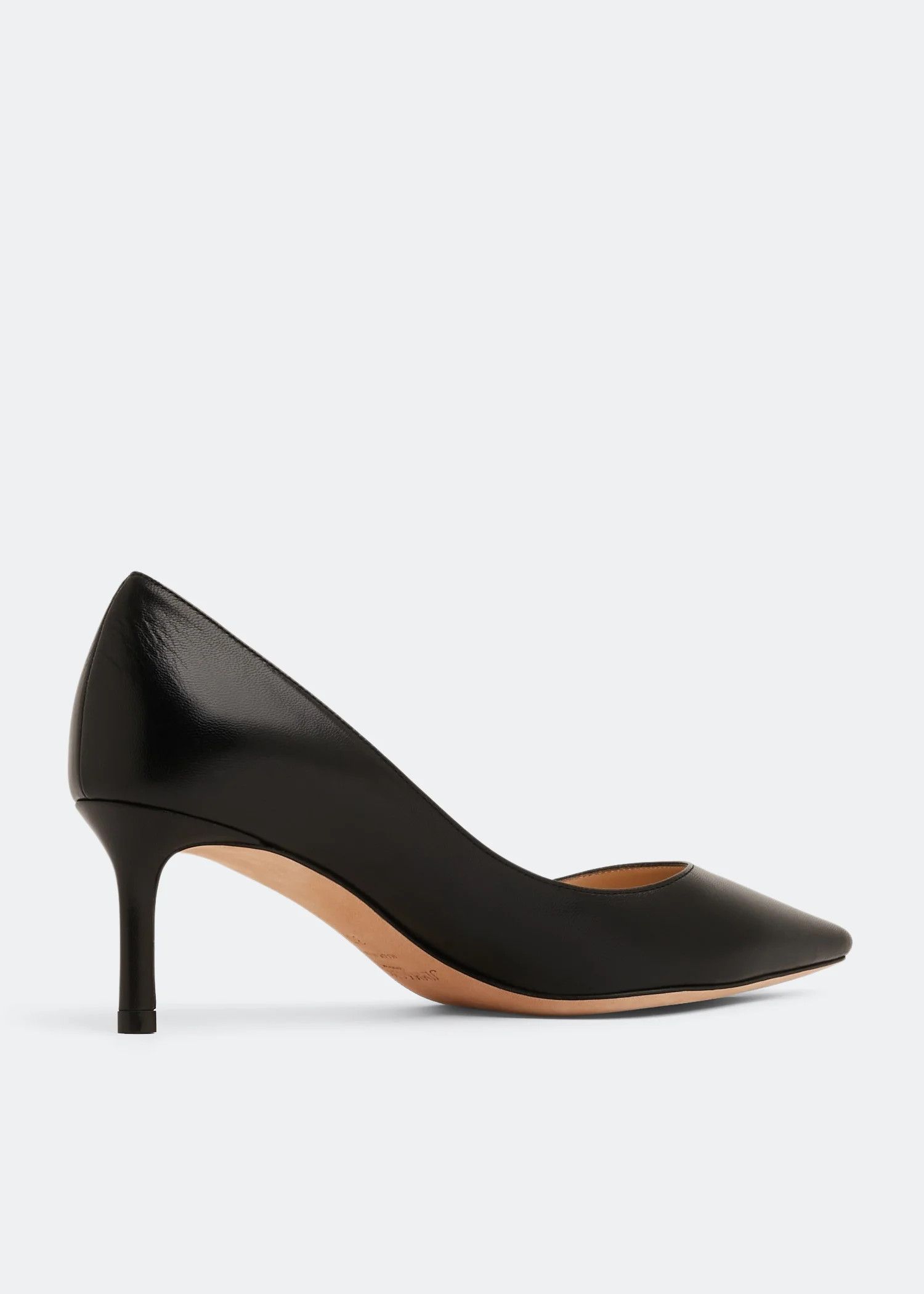 Jimmy Choo o1s22i1n1024 Romy 60 Pumps in Black Size US 10 / IT 40 - 3 Thumbnail