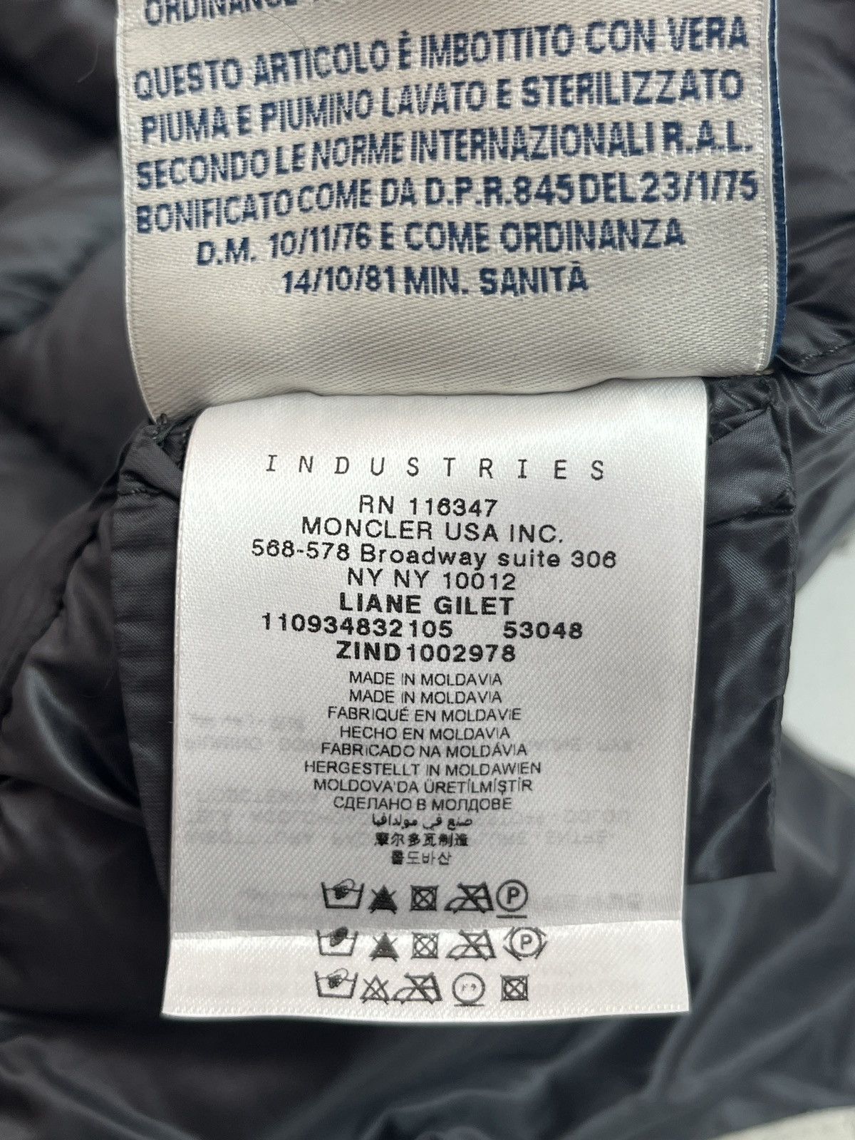 Moncler Moncler Liane Gilet Vest Size S / US 4 / IT 40 - 8 Thumbnail