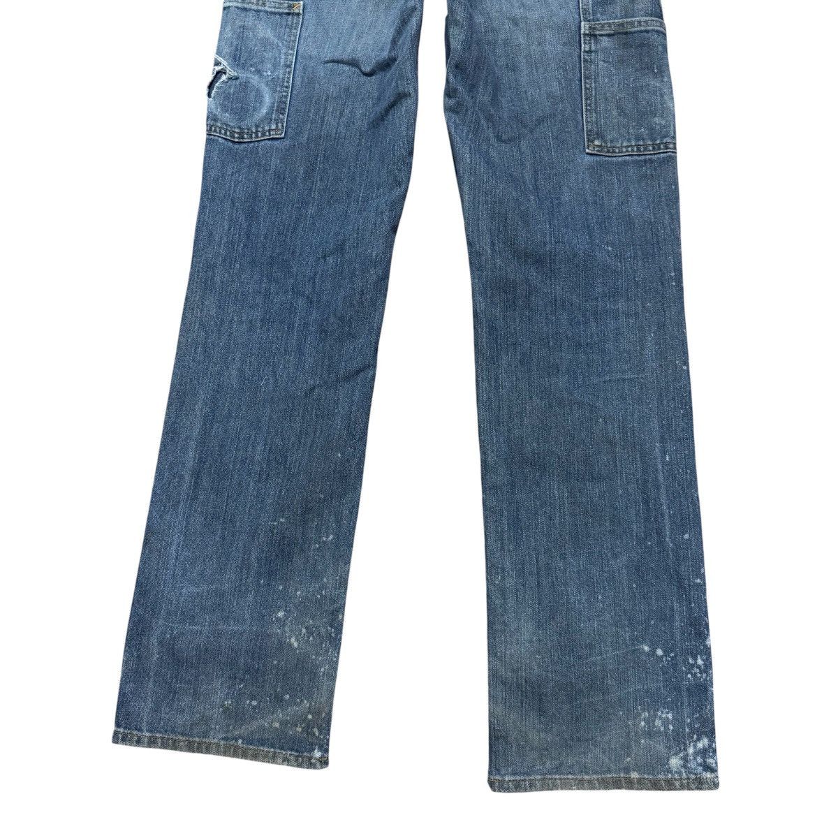 Carhartt Carhartt Thrashed Denim Carpenter Pants Size US 30 / EU 46 - 7 Thumbnail
