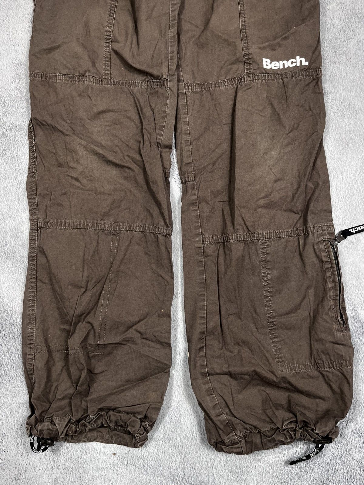 Bench × Vintage Vintage Y2K Bench faded cargo pants streetwear size 26 Size 26" / US 2 / IT 38 - 3 Thumbnail