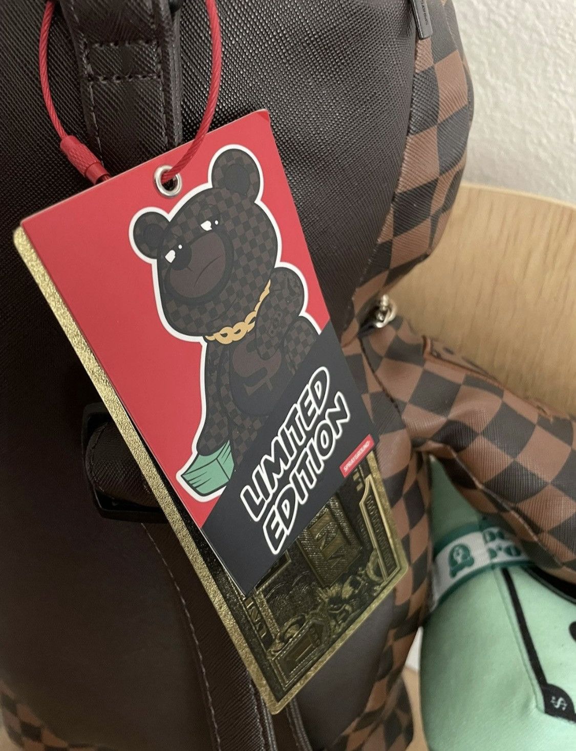 Sprayground Sprayground Teddy Bear Backpack Size ONE SIZE - 5 Thumbnail