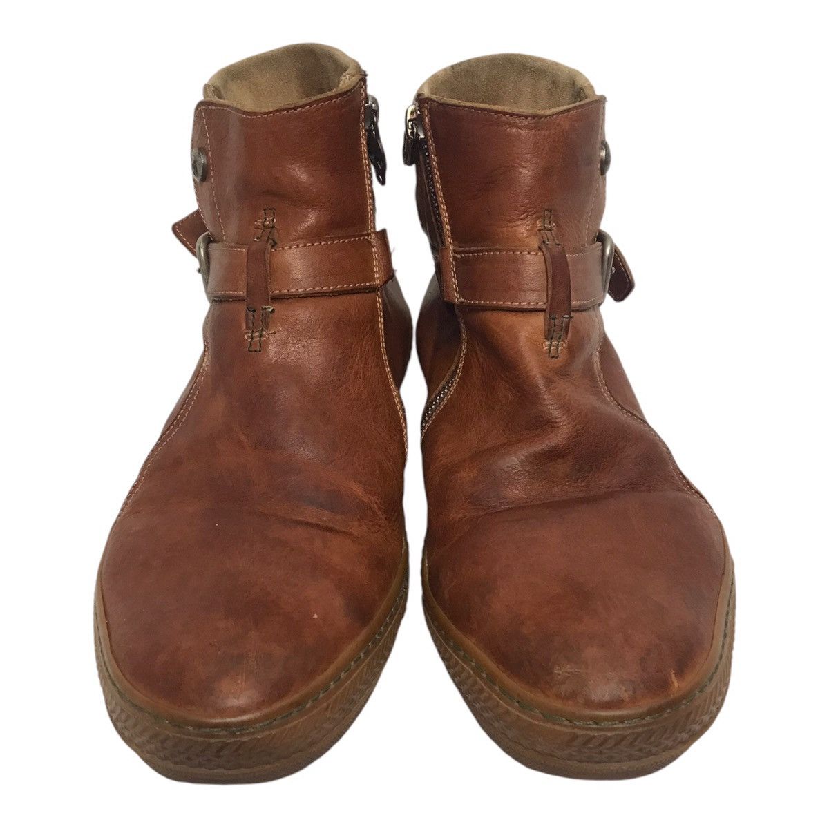 Alexander McQueen Alexander Mcqueen Brown Leather Boot Size US 11 / EU 44 - 4 Thumbnail