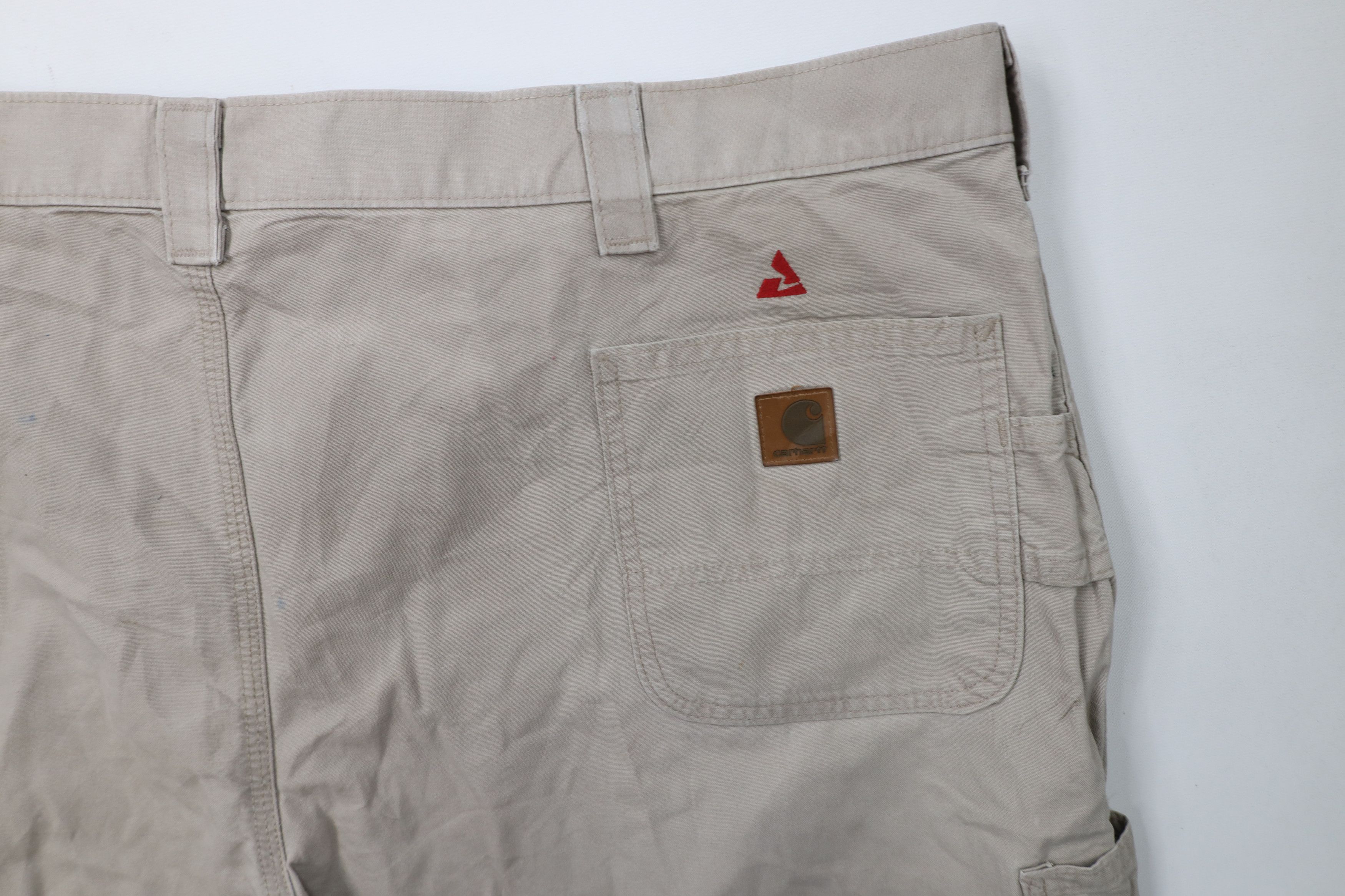 Carhartt × Vintage Vintage Y2K Carhartt Original Fit Wide Leg Pants Khaki Tan Size US 44 / EU 60 - 14 Thumbnail