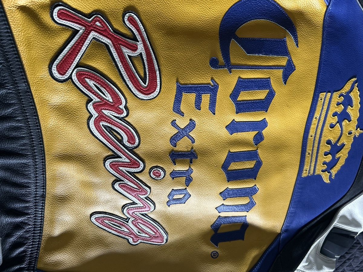 Vintage Corona racing leather jacket | Grailed
