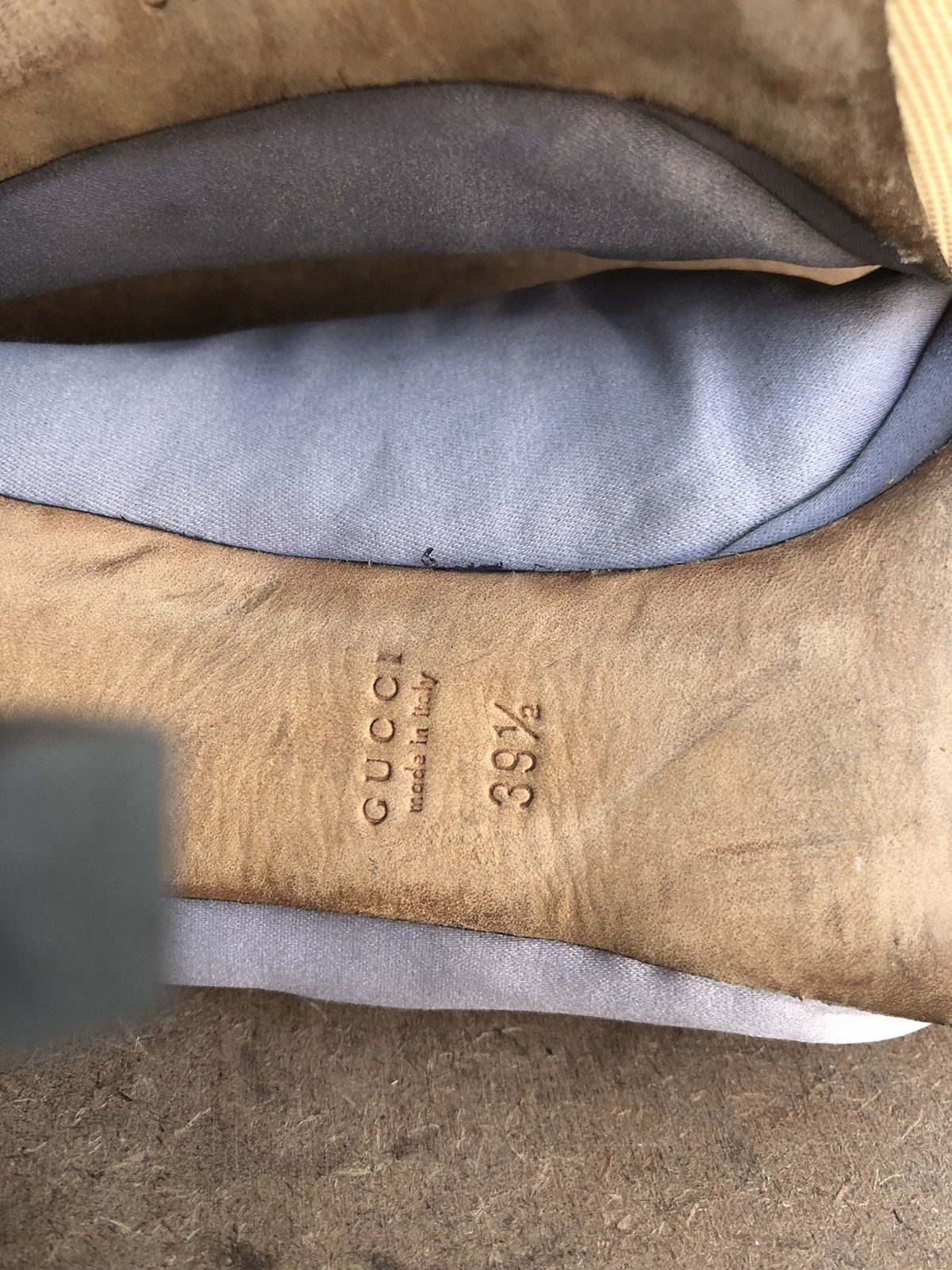 Gucci × Vintage Vintage GUCCI Grey Women’s Heels Size 39.5 Size US 9.5 / IT 39.5 - 13 Thumbnail