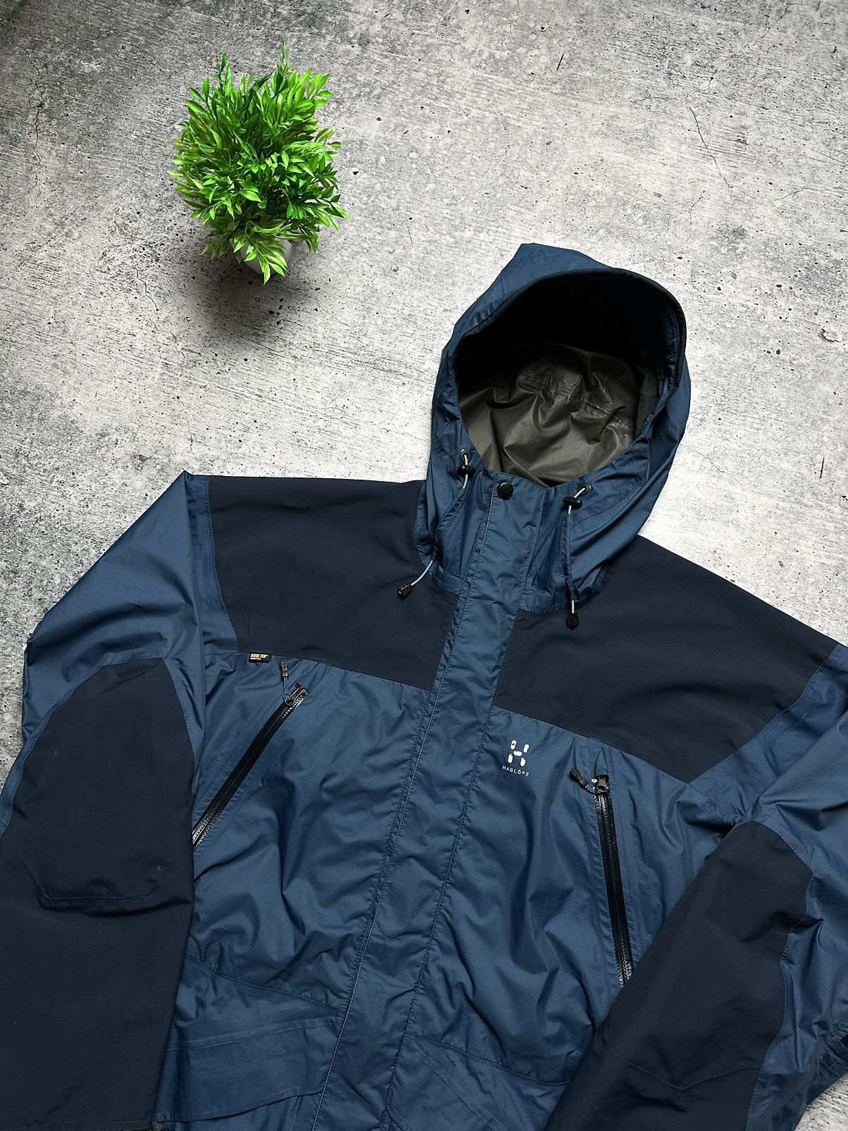 Haglofs Vintage Haglofs Gore-Tex Paclite Shell Outdoor Rain Jacket Size US S / EU 44-46 / 1 - 5 Thumbnail