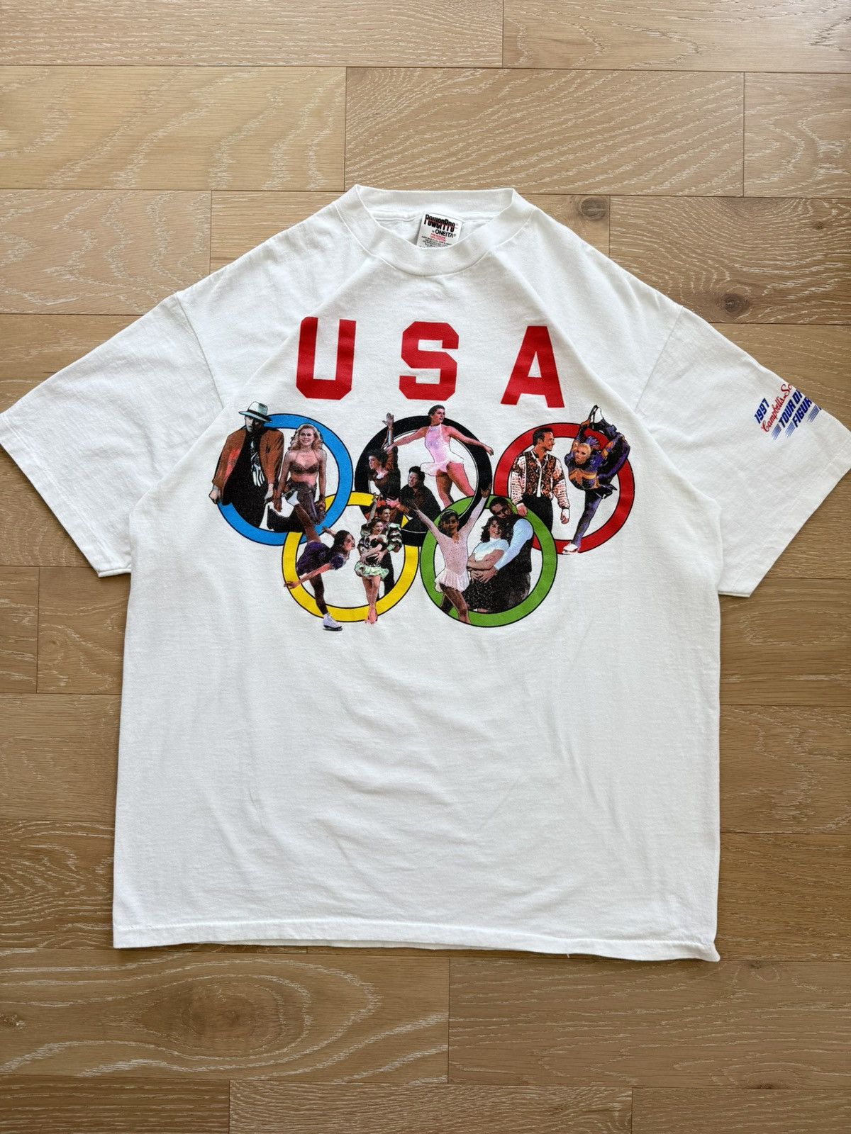 USA Olympics 1997 Team USA Olympic Figure Skating Champions Shirt Size US XL / EU 56 / 4 - 2 Thumbnail