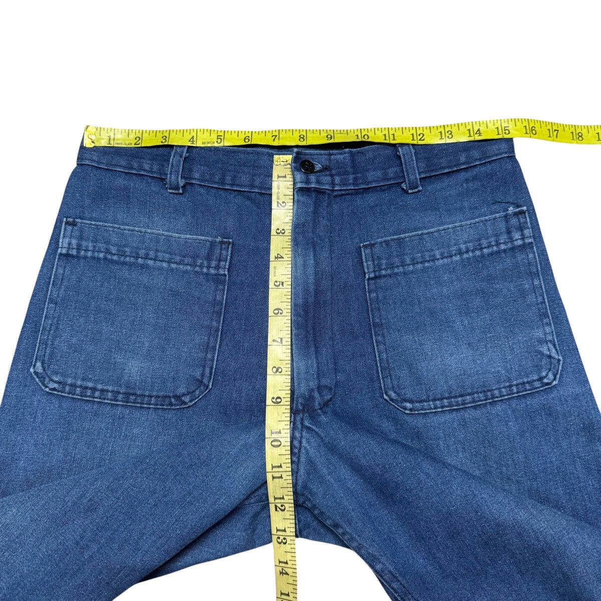 Vintage Vintage USN Navy Seafarer Cropped Pants Martinez Size US 30 / EU 46 - 15 Thumbnail