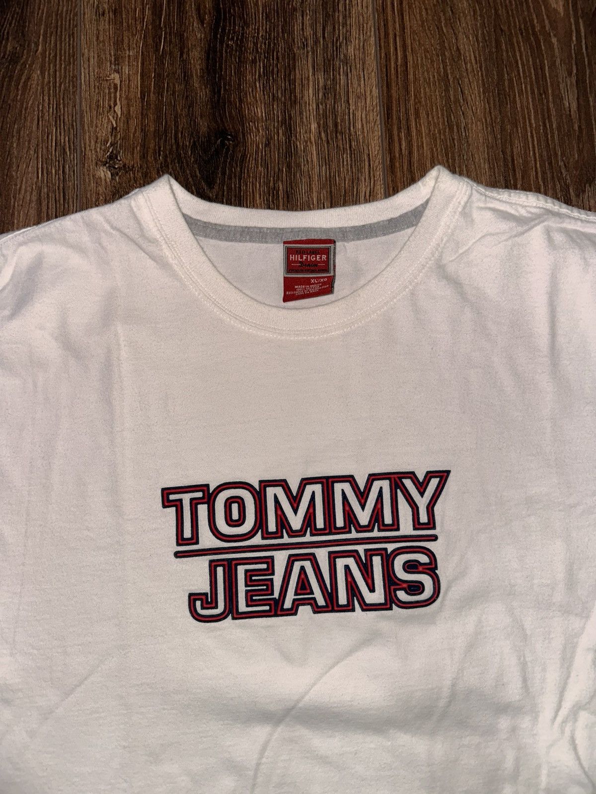 Tommy Hilfiger Vintage Tommy Hilfiger Tee Size US XL / EU 56 / 4 - 2 Thumbnail
