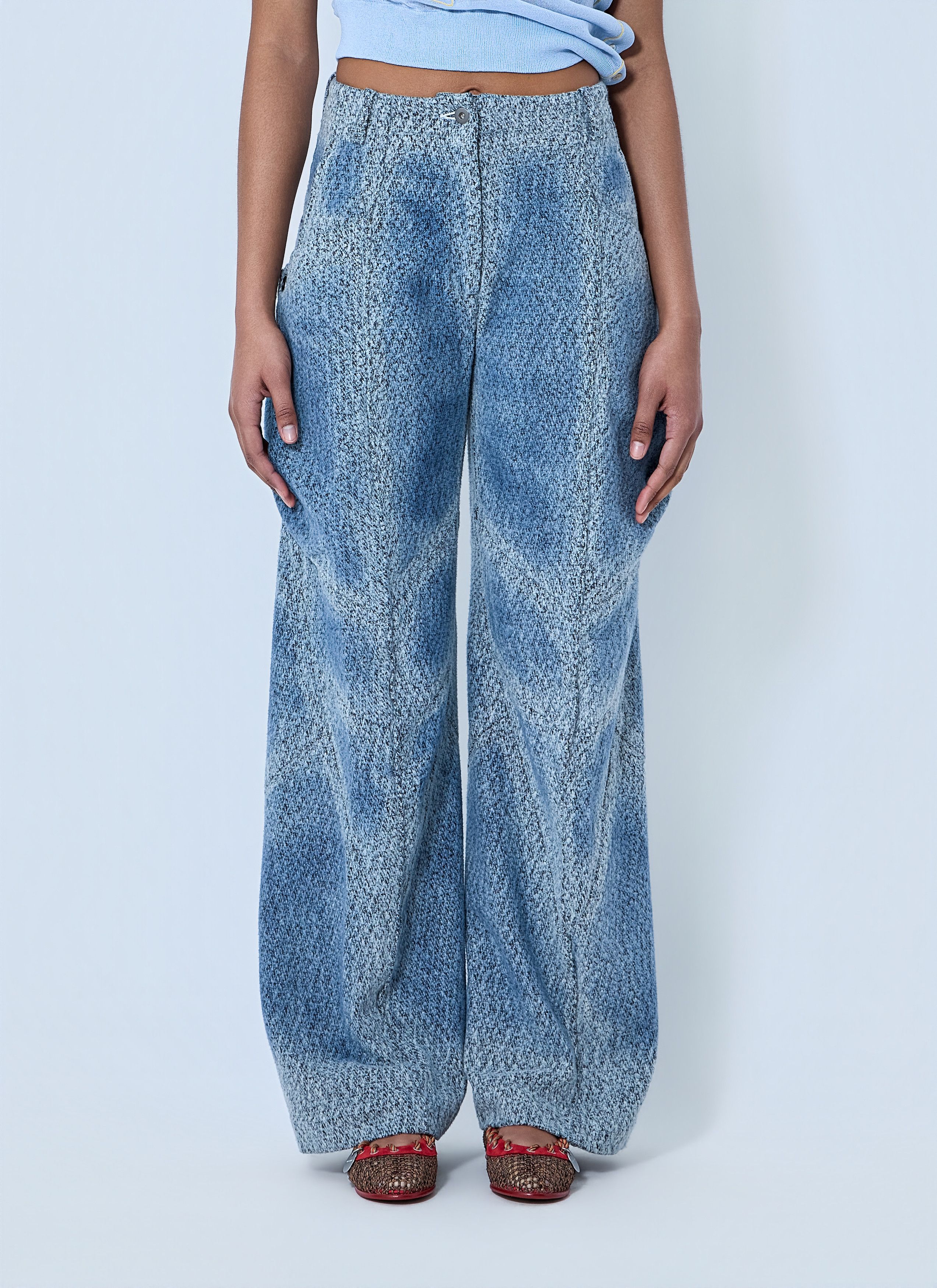 Kiko Kostadinov Centennial Denim Pants Size 30" / US 8 / IT 44 - 1 Thumbnail