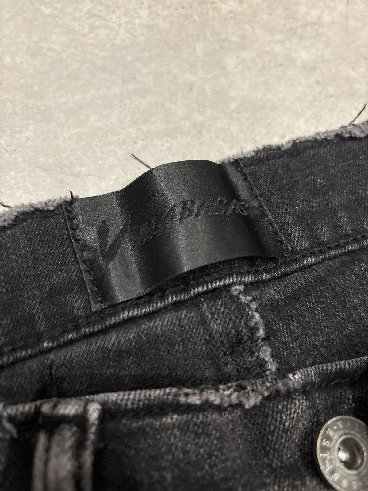 Designer × Valabasas Valabasas Black Striped Flare Denim Size US 29 - 2 Thumbnail