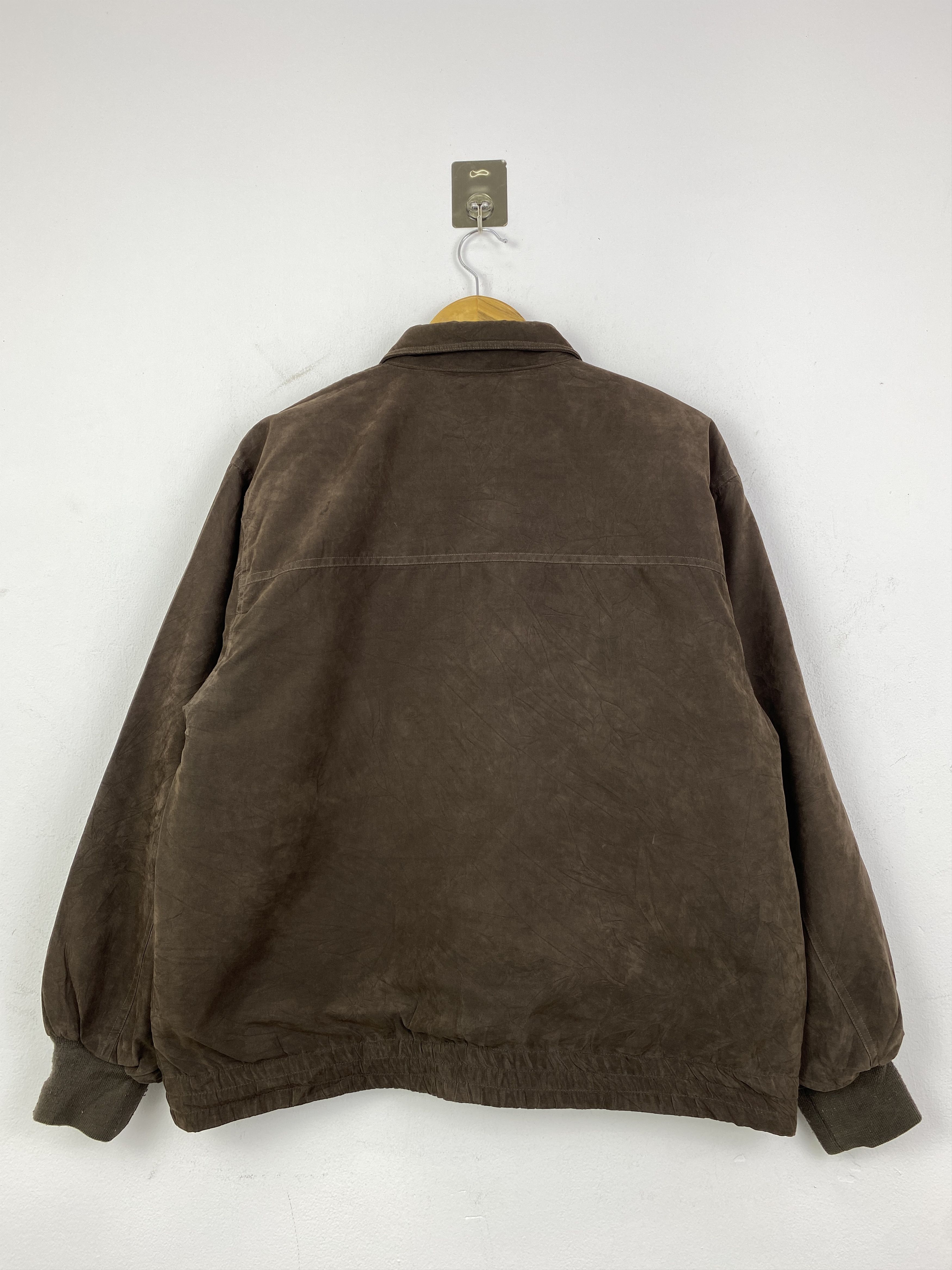 Gianni Valentino Vintage Gianni Valentino Suede-Effect Blouson Jacket JA0238 Size US L / EU 52-54 / 3 - 2 Thumbnail