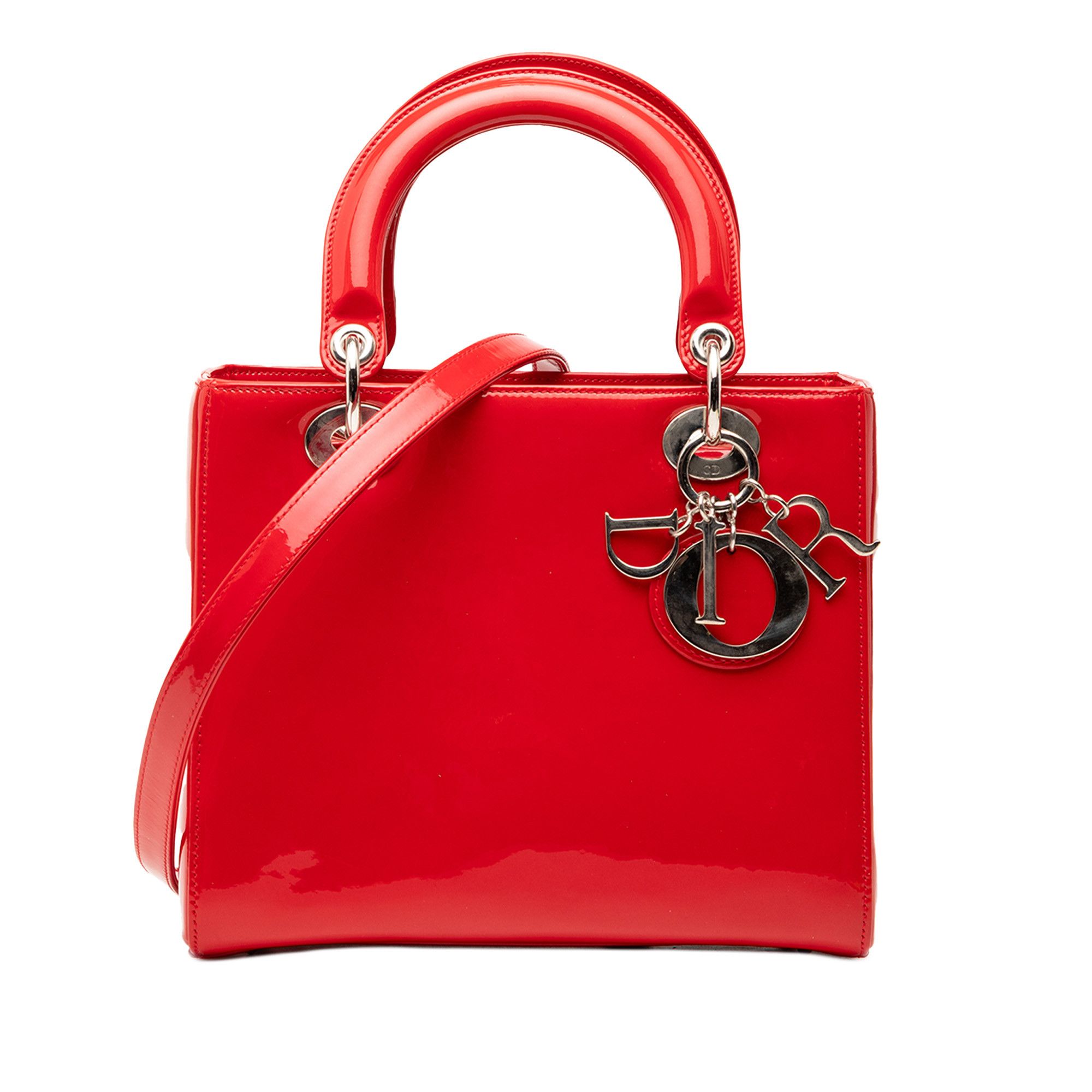 Dior Dior Medium Patent Lady Dior Size ONE SIZE - 1 Thumbnail