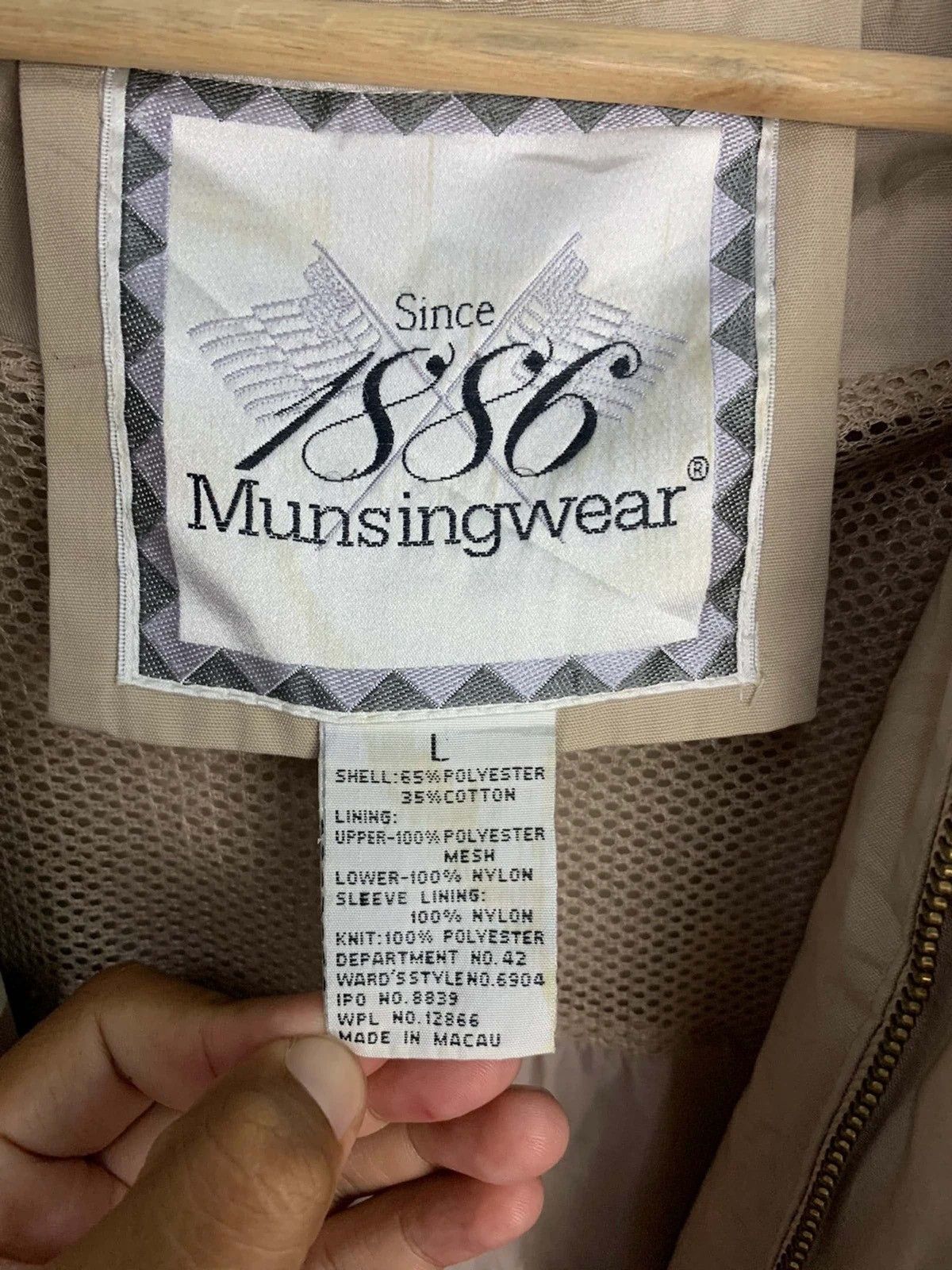 Grand Slam × Japanese Brand × Vintage Vtg Munsingwear Grand slam light Jacket Size US L / EU 52-54 / 3 - 9 Thumbnail