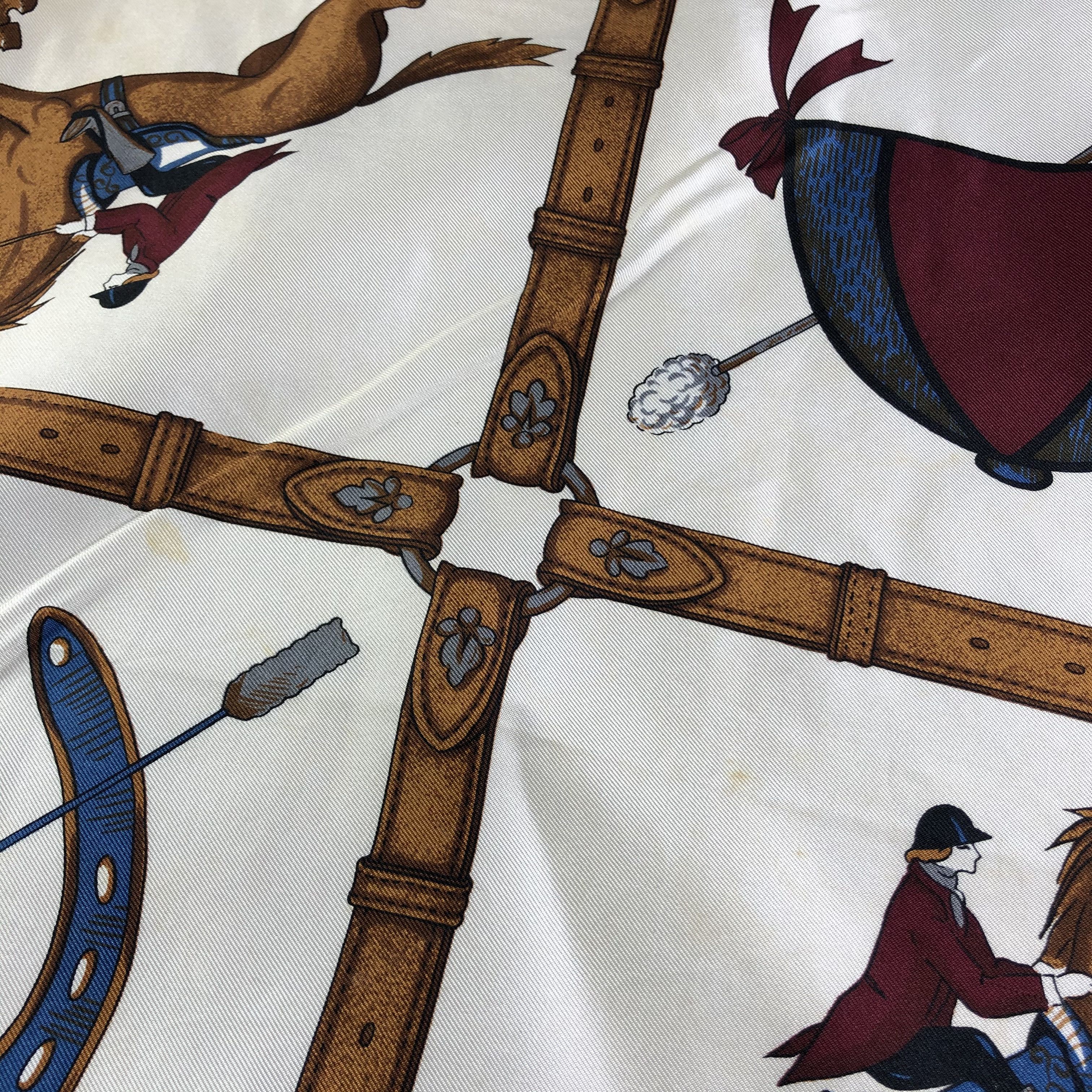 Vintage Vintage Felix Buhler Silk Scarf Size ONE SIZE - 5 Thumbnail