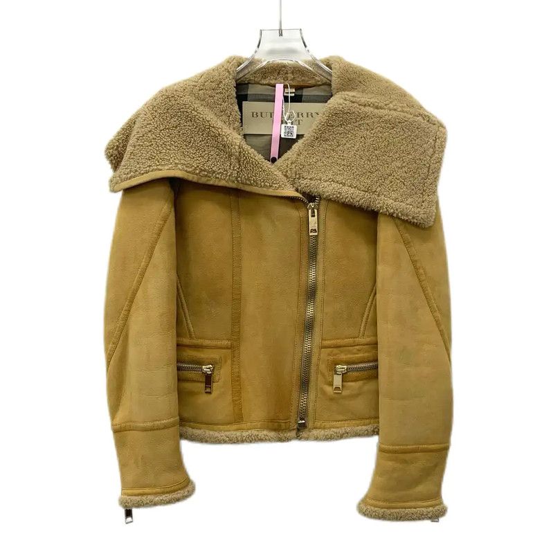 Burberry Burberry Brown Women's Jacket Size S Size S / US 4 / IT 40 - 1 Thumbnail