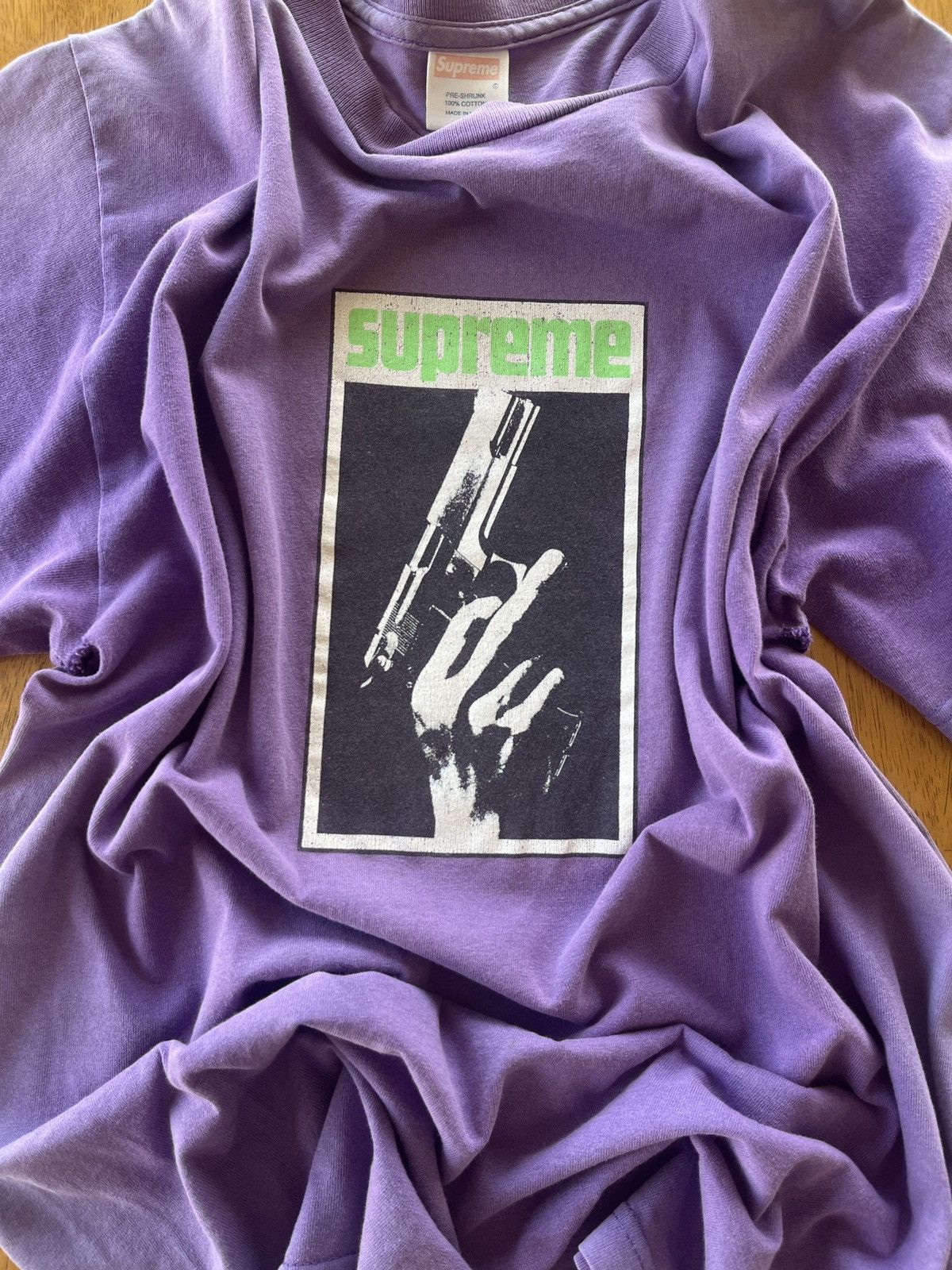 Supreme Supreme Stax Gun Tee SS05 Size US L / EU 52-54 / 3 - 1 Thumbnail