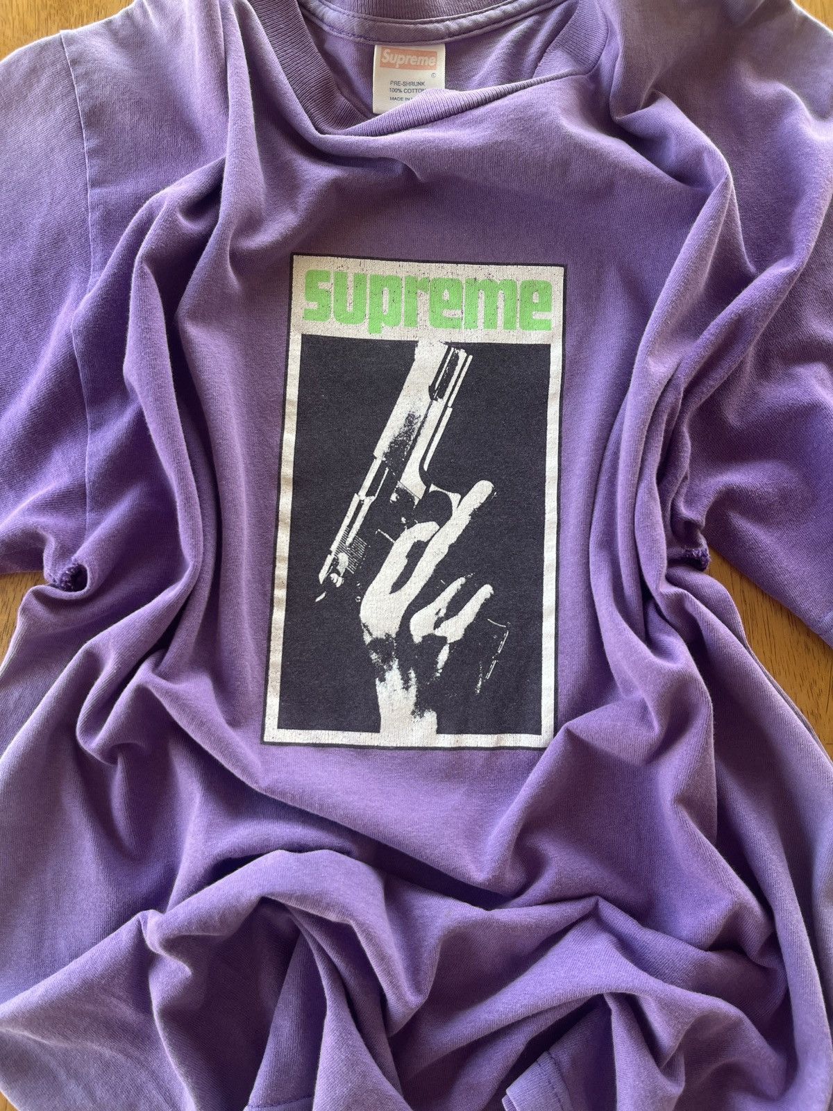 Streetwear × Supreme × Vintage Supreme Stax Gun Tee SS05 | Grailed