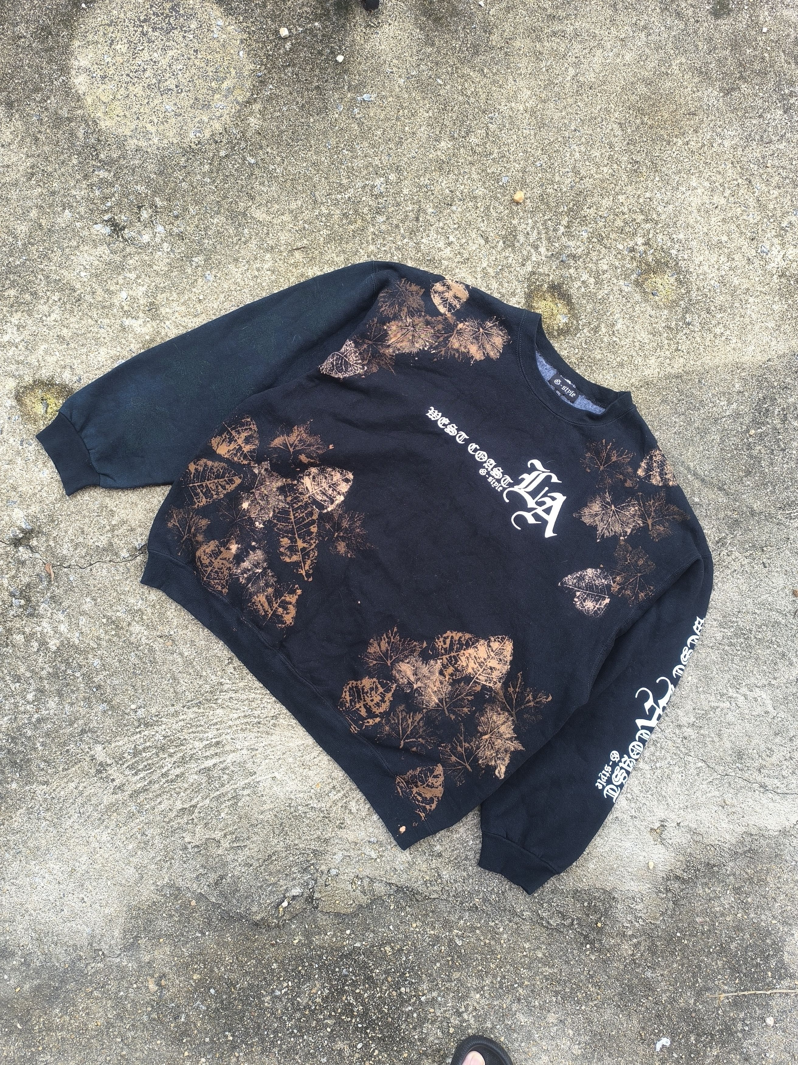 Designer BEAUTIFUL CUSTOM SWEATSHIRT LA WEST COAST LIKE CHROME HEART Size US XXL / EU 58 / 5 - 3 Thumbnail