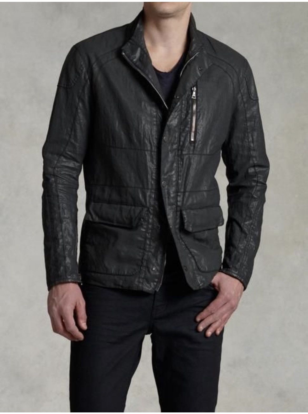 John Varvatos Motocross jacket. 52 Size US L / EU 52-54 / 3 - 1 Thumbnail